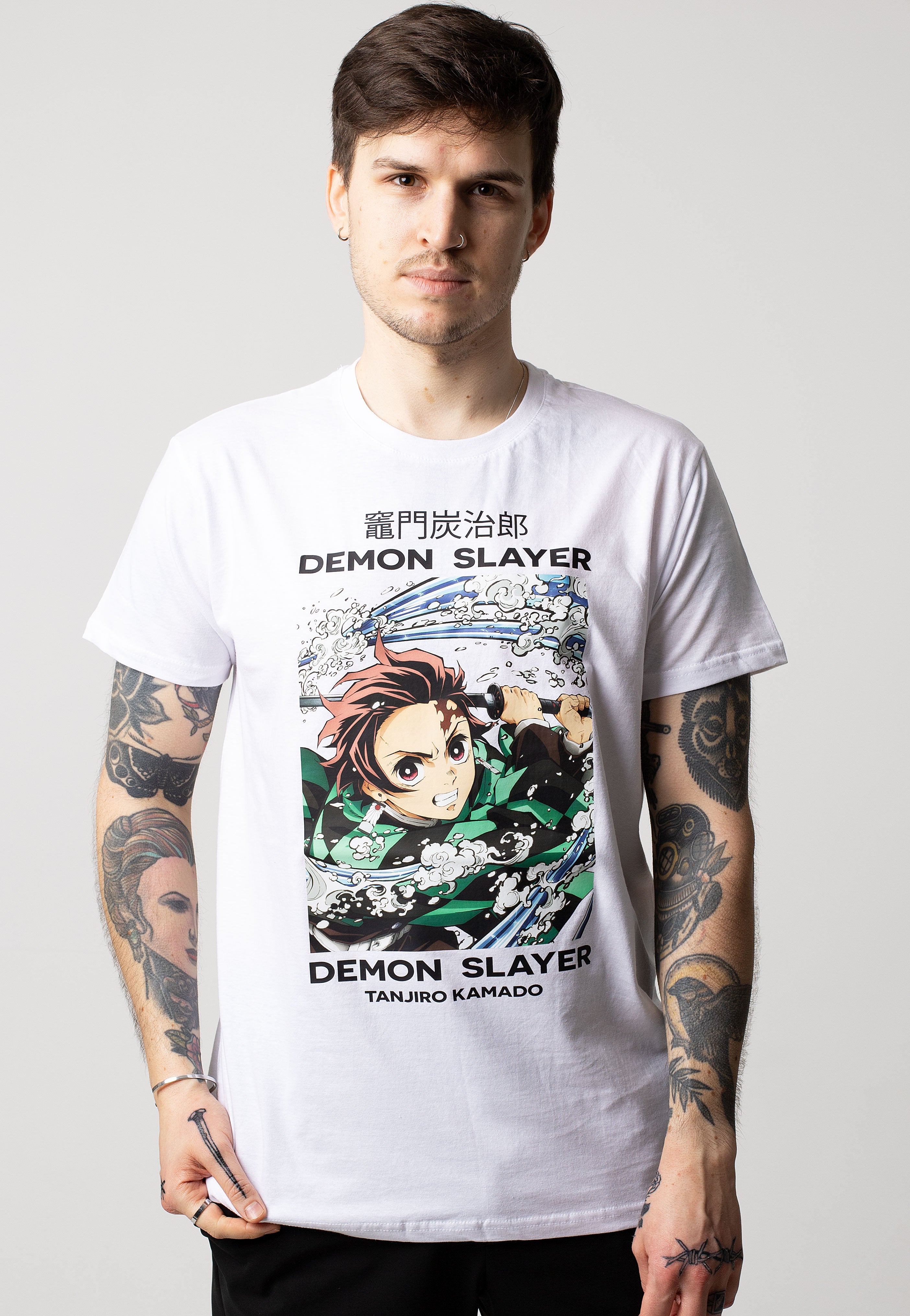 Demon Slayer - Whirlpool White - T-Shirt | Men-Image