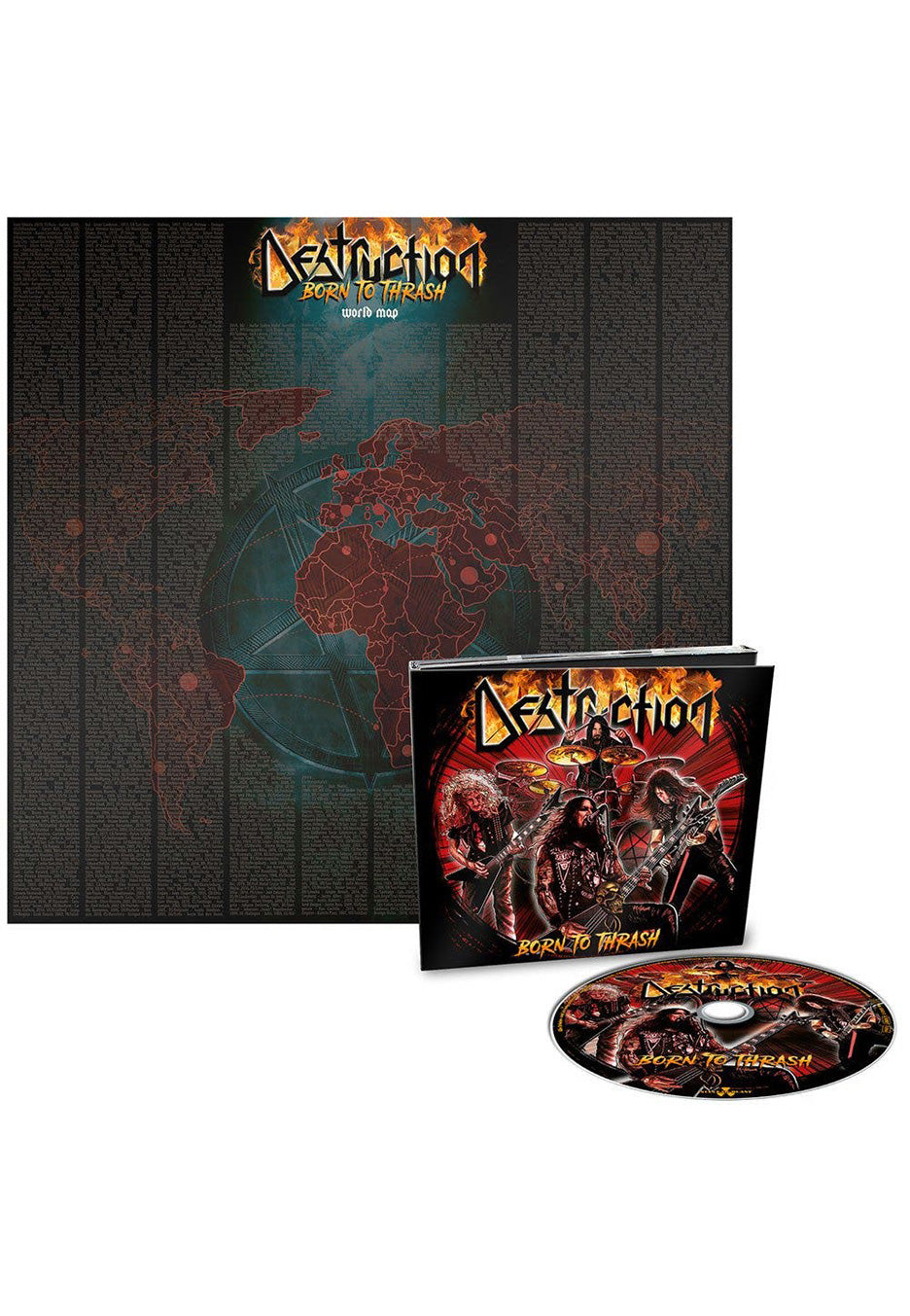 Destruction - Born To Thrash (Live In Germany) - Digipak CD | Neutral-Image