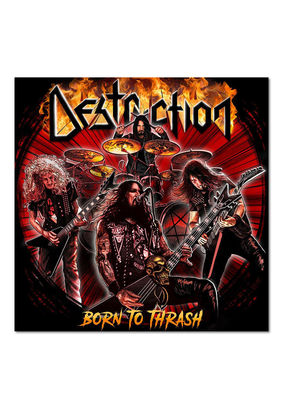 Destruction - Born To Thrash (Live In Germany) - Digipak CD | Neutral-Image