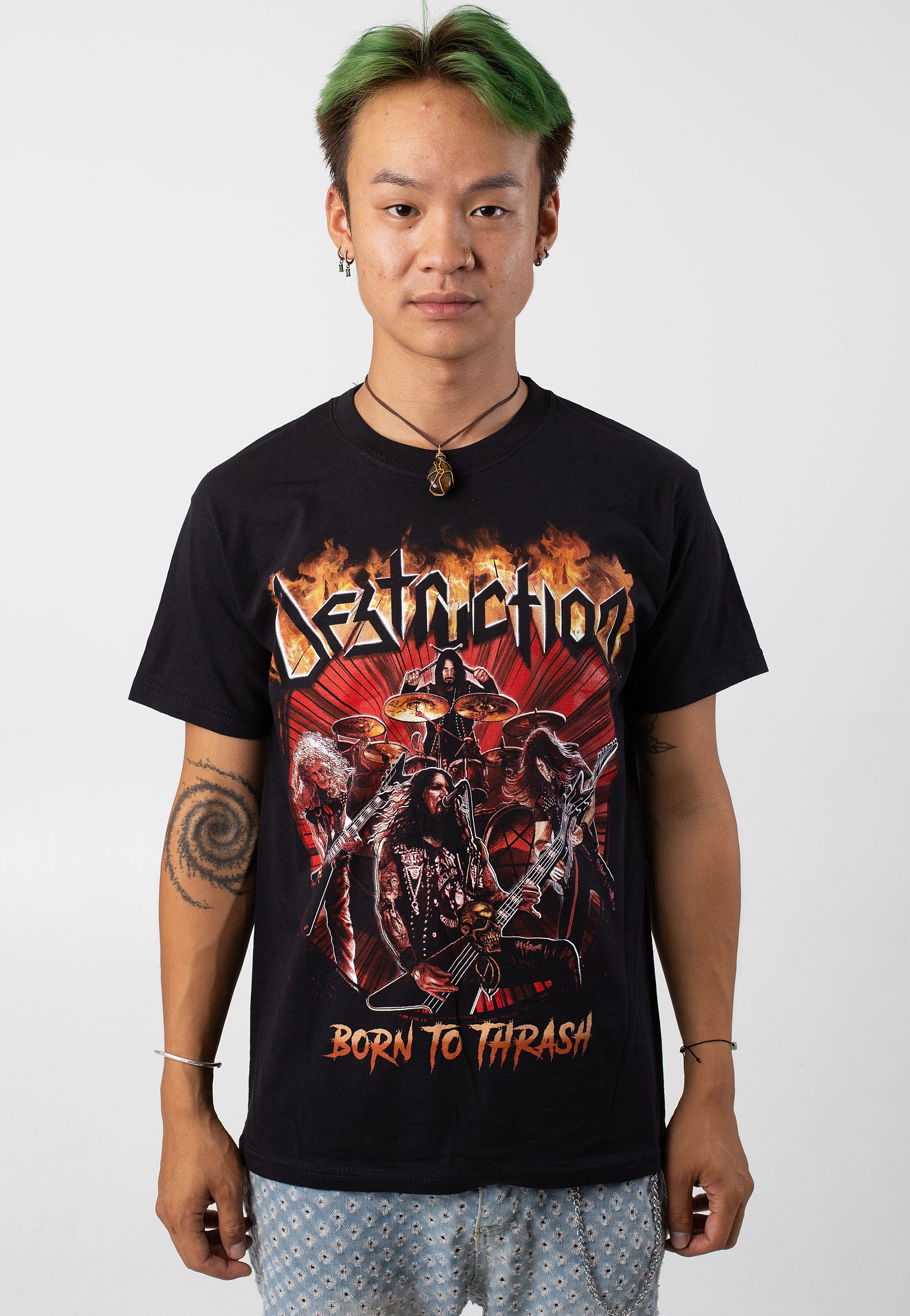 Destruction - Born To Thrash - T-Shirt | Men-Image