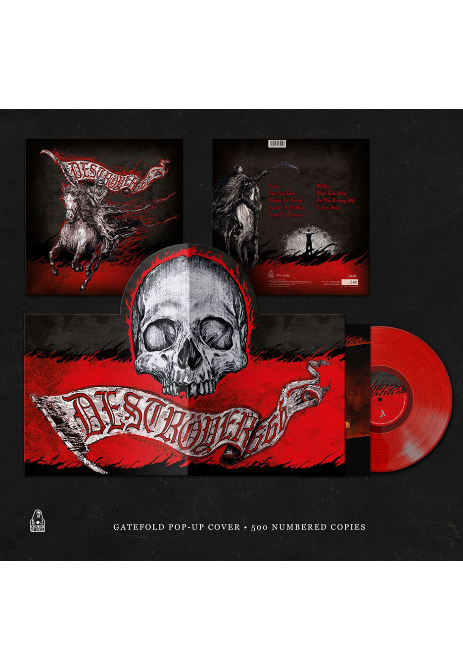 Deströyer 666 - Wildfire Pop-Up Red - Colored Vinyl | Neutral-Image