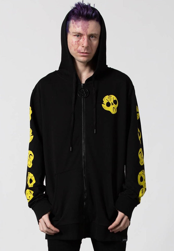 Killstar - Devils Cocktail Black - Zipper | Men-Image