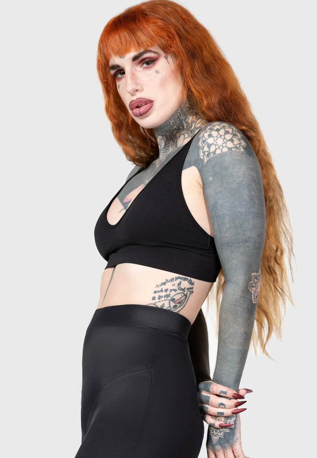 Killstar - Devil’S Own Sports Black - Sport Bra | Women-Image