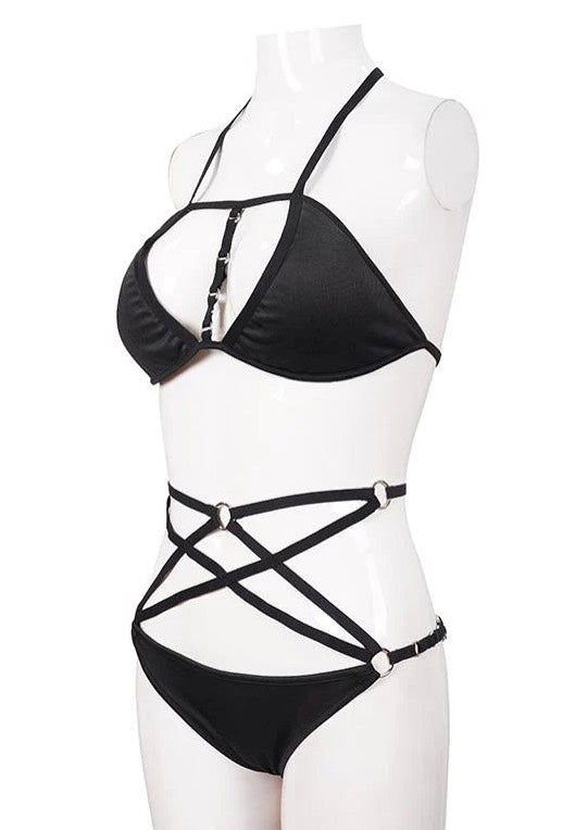 Devil Fashion - Straitjacket Supermodel - Swimsuit | Women-Image