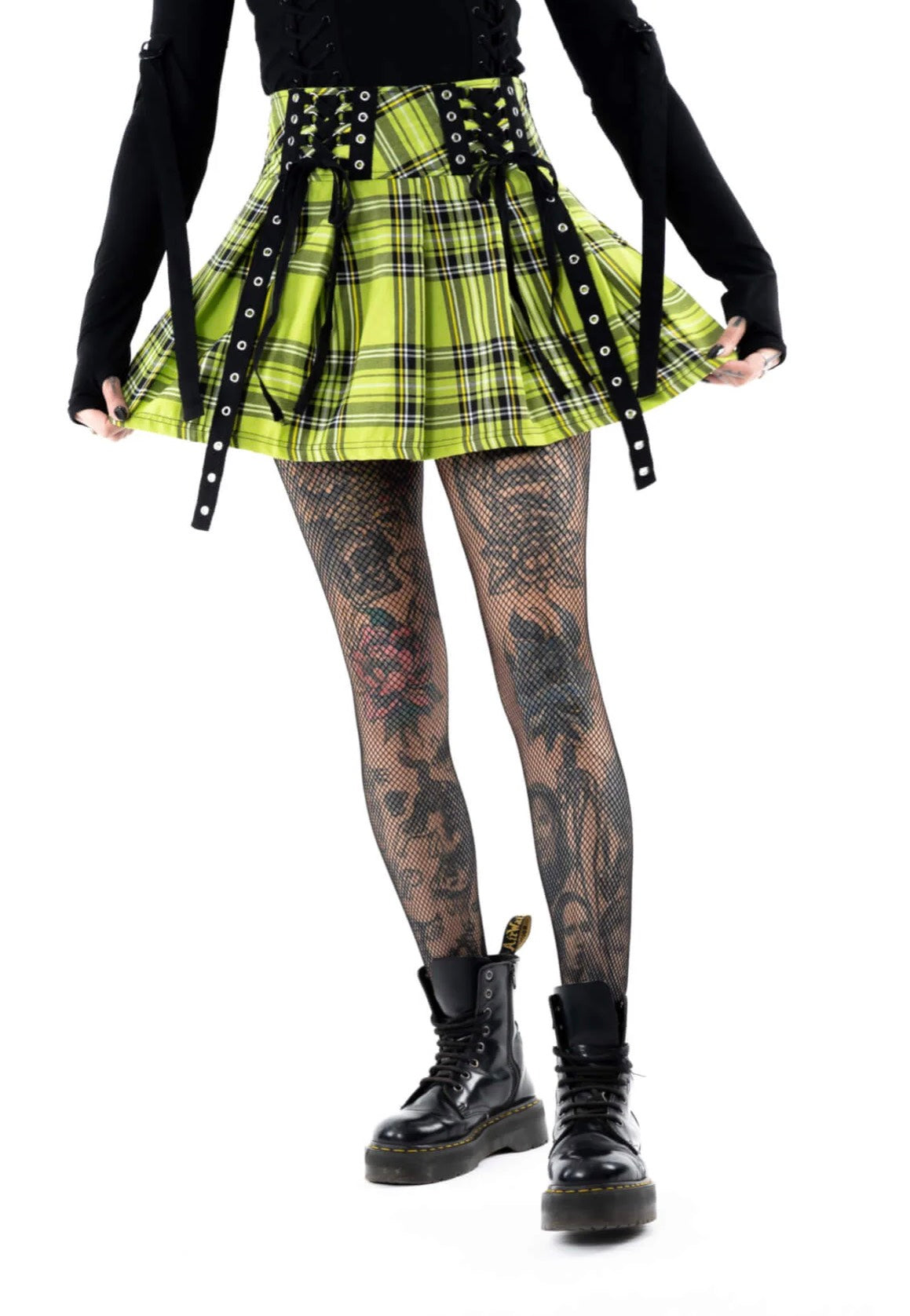 Chemical Black - Diaz Green - Skirt | Women-Image