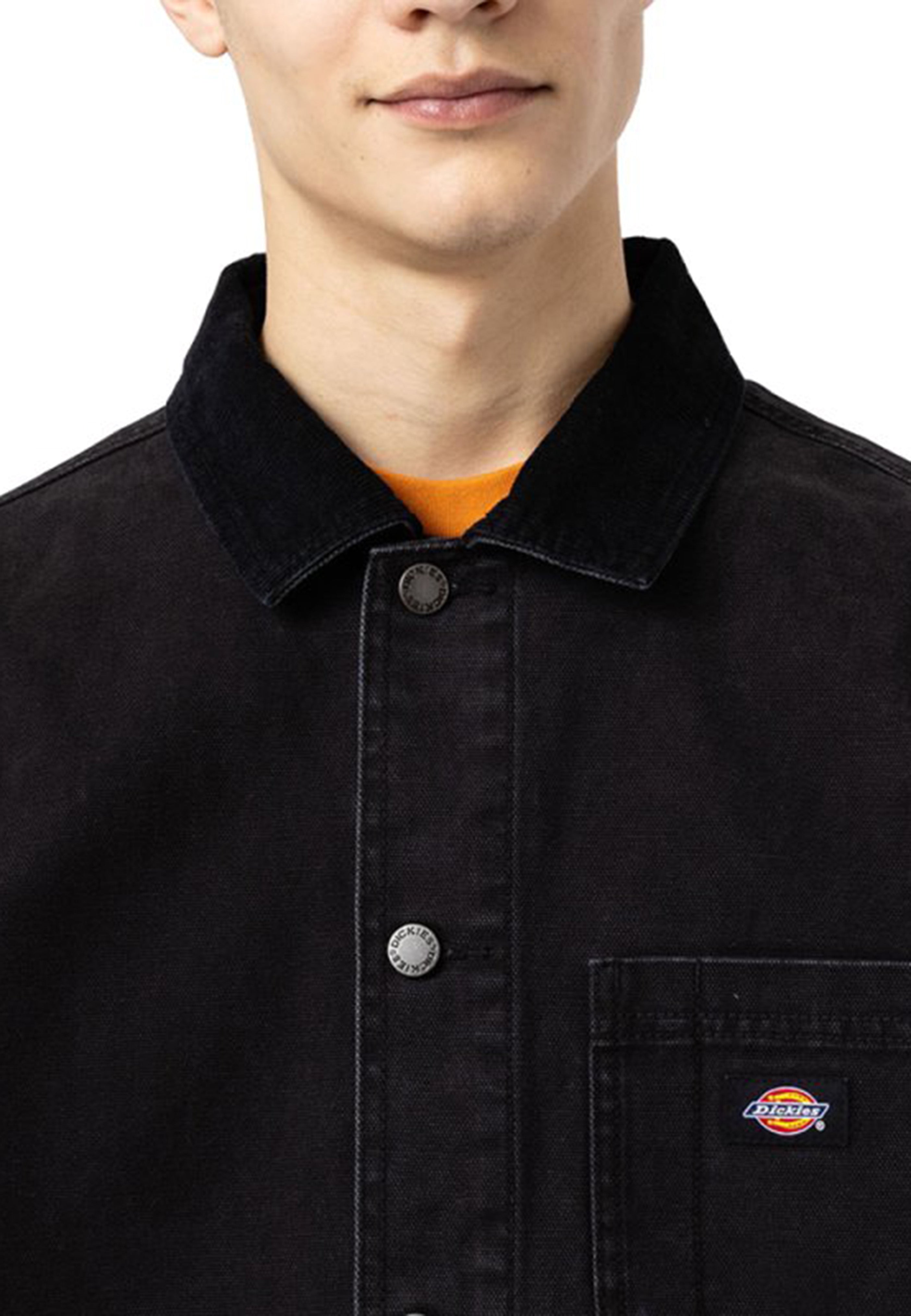 Dickies - Duck Canvas Summer Chore Stone Washed Black - Jacket | Men-Image