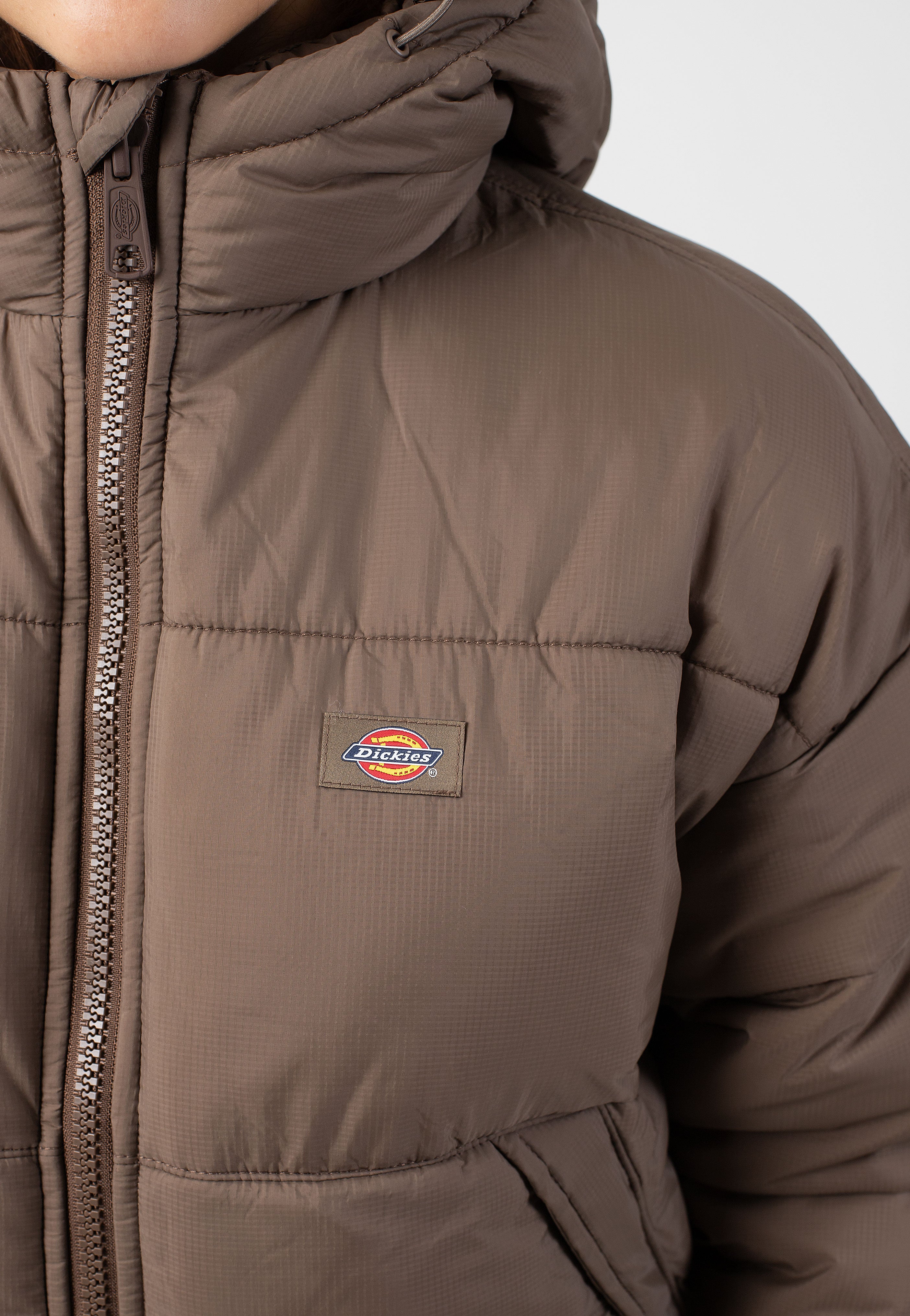 Dickies - Alatna Oversized Puffer Mushroom - Jacket | Women-Image