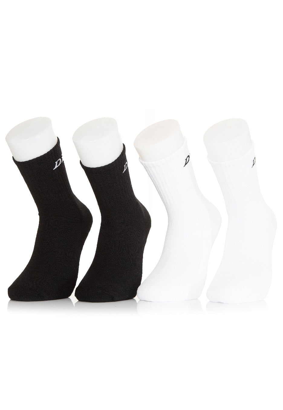 Dickies - Carlyss Pack Of 2 Assorted Multi - Socks | Neutral-Image