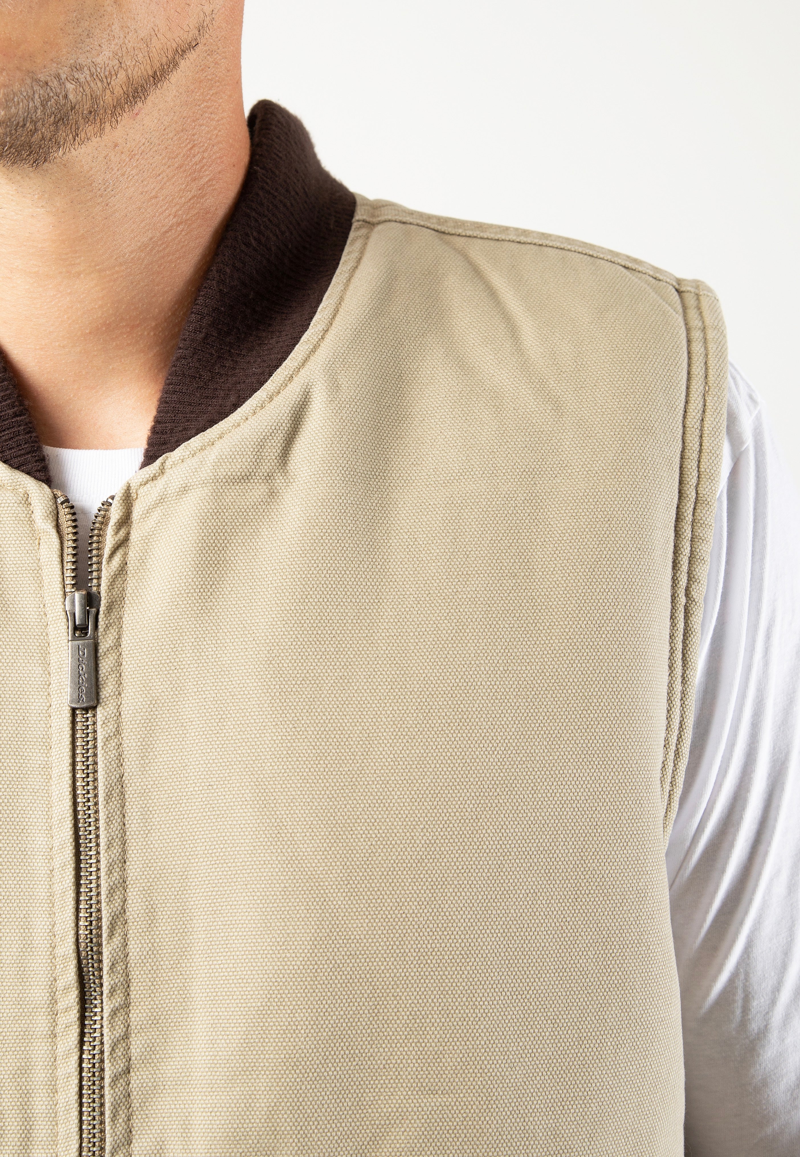 Dickies - Dickies Duck Canvas Stone Washed Desert Sand - Vest | Men-Image