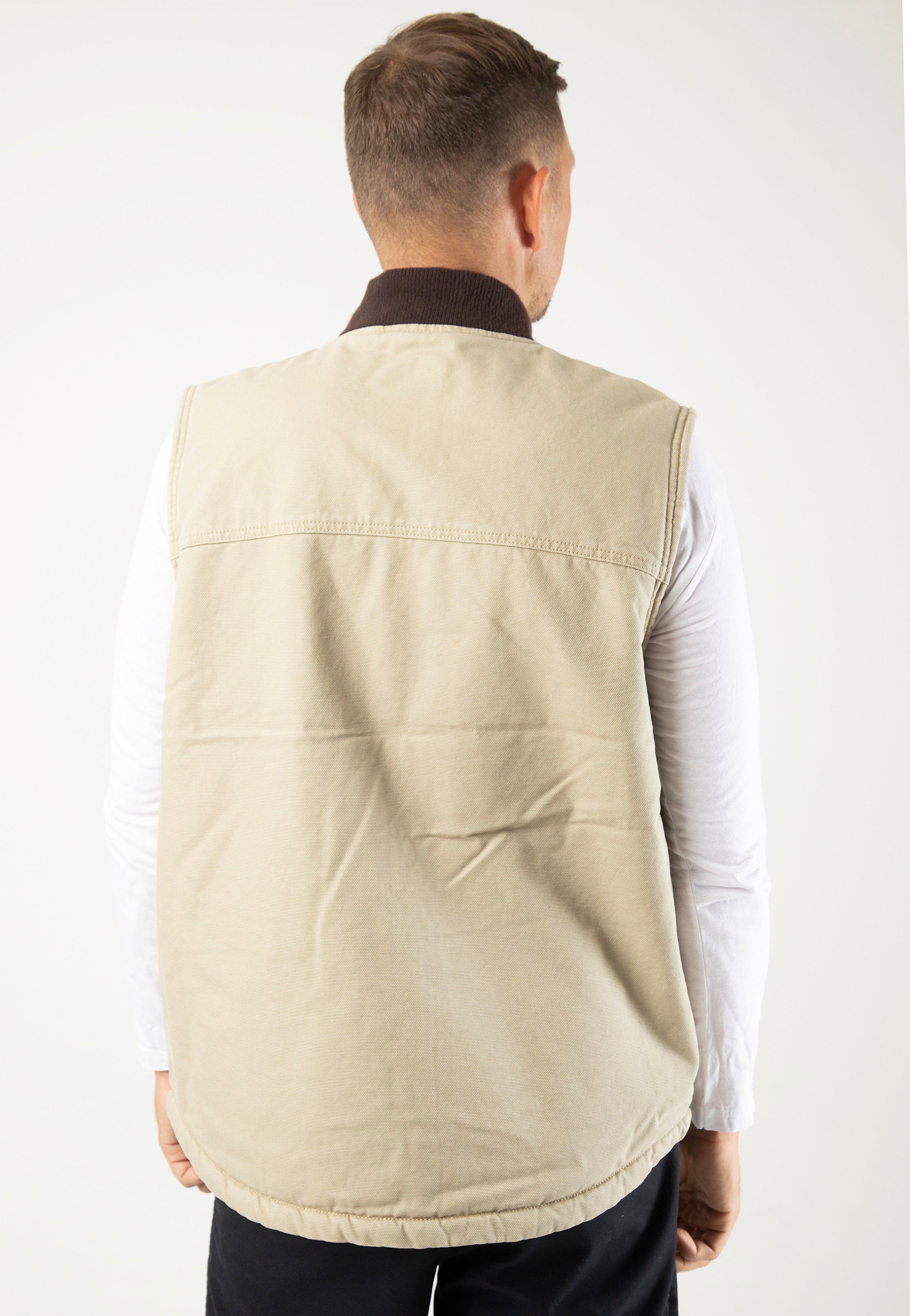 Dickies - Dickies Duck Canvas Stone Washed Desert Sand - Vest | Men-Image