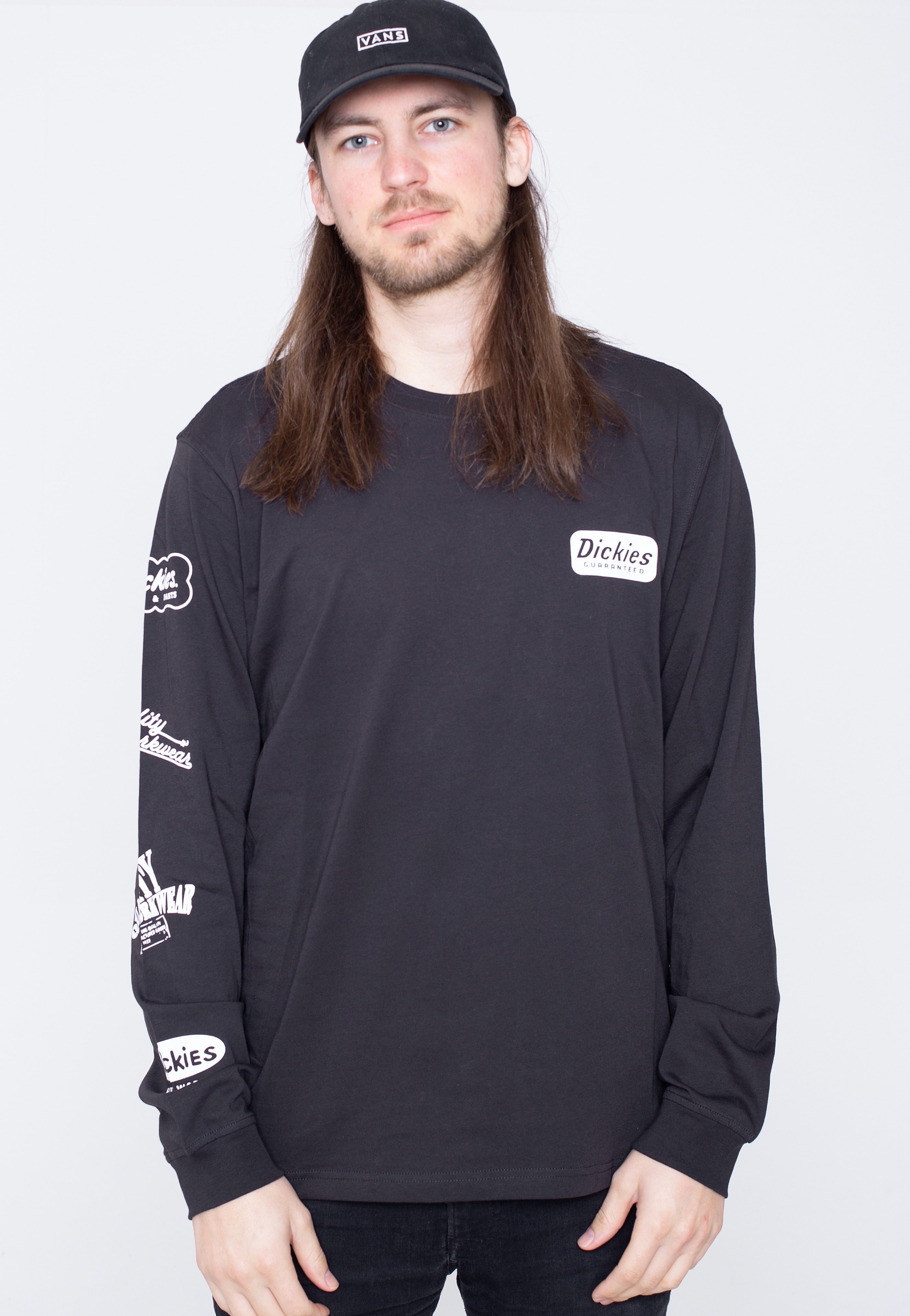 Dickies - Fircrest Black - Longsleeve | Men-Image