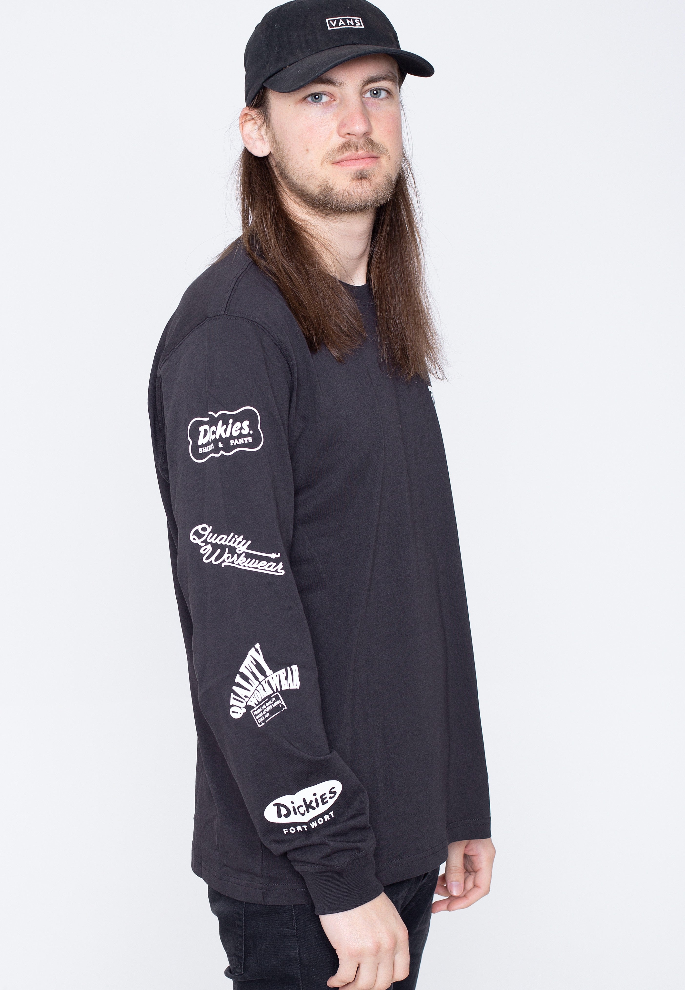 Dickies - Fircrest Black - Longsleeve | Men-Image