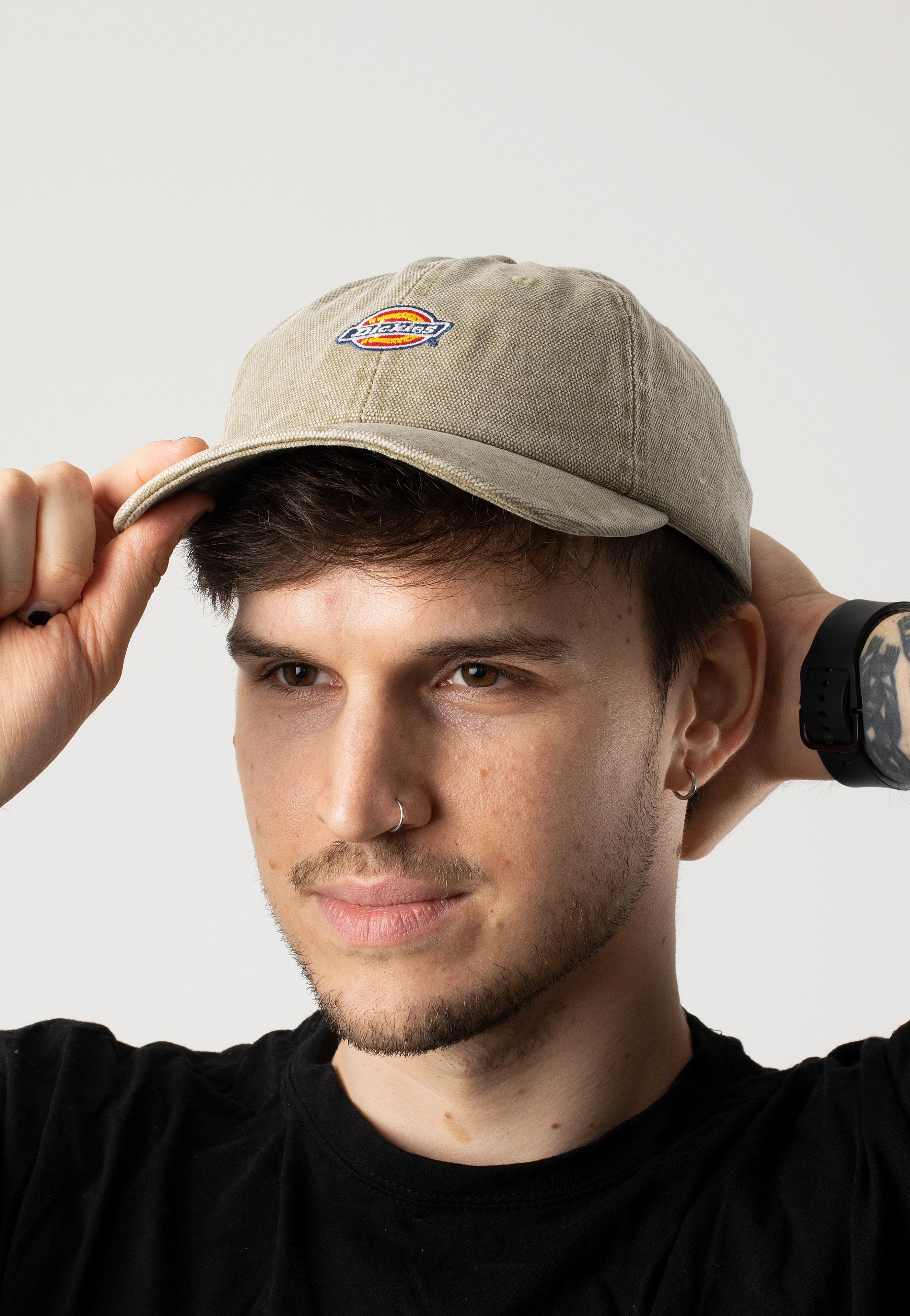 Dickies - Hardwick Duck Canvas Stone Washed Desert Sand - Cap | Neutral-Image