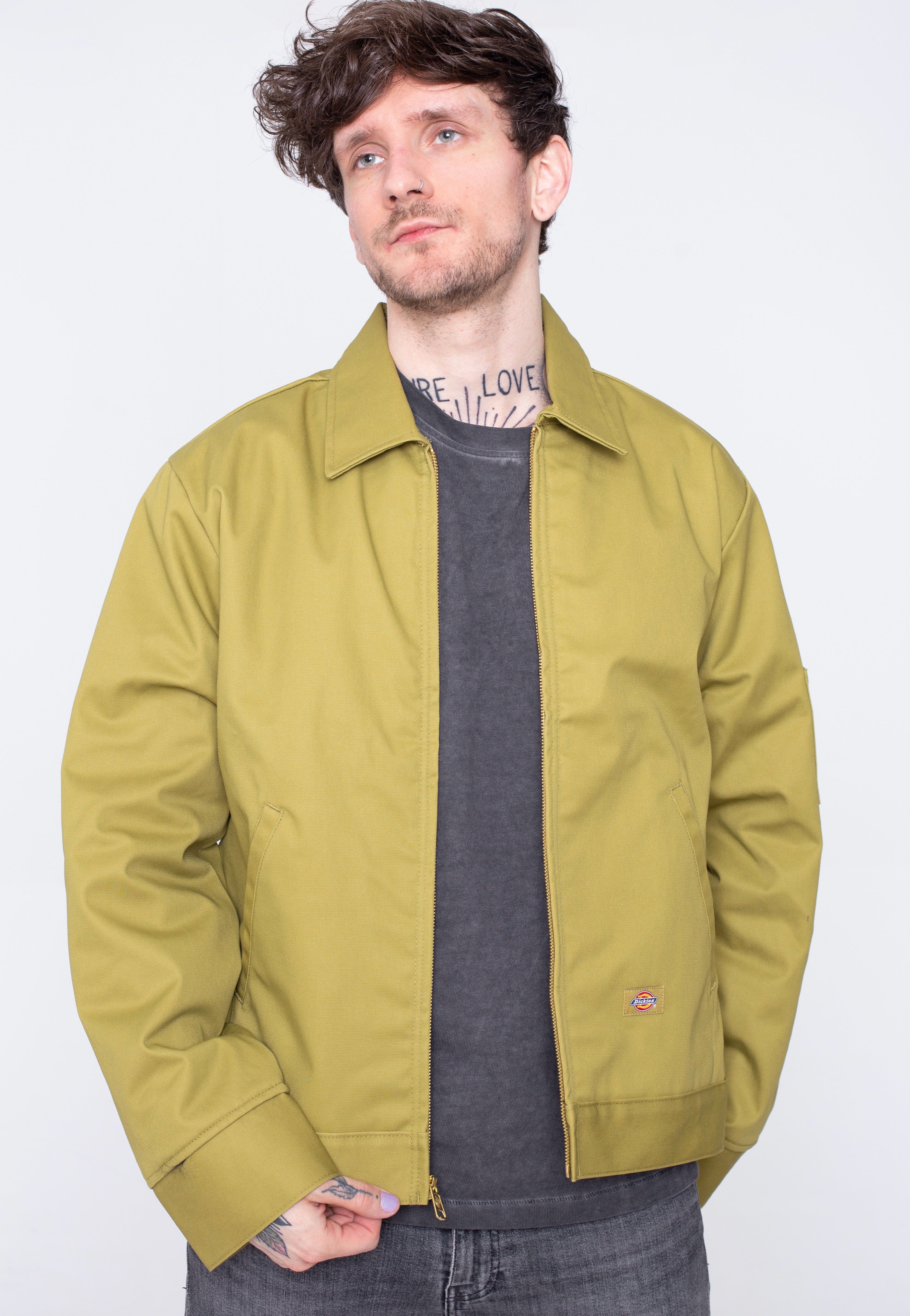 Dickies - Lined Eisenhower Rec Green Moss - Jacket | Men-Image