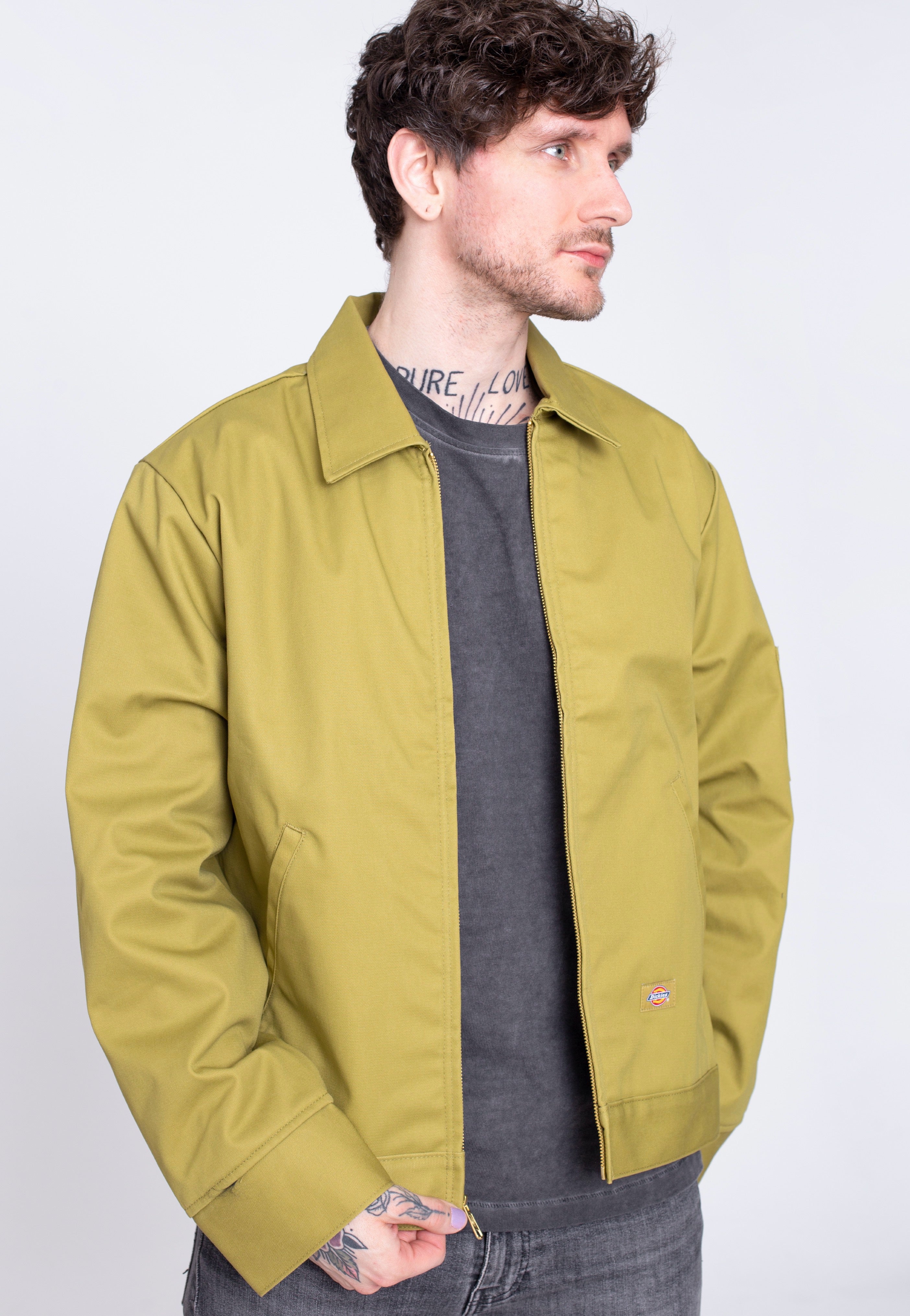 Dickies - Lined Eisenhower Rec Green Moss - Jacket | Men-Image