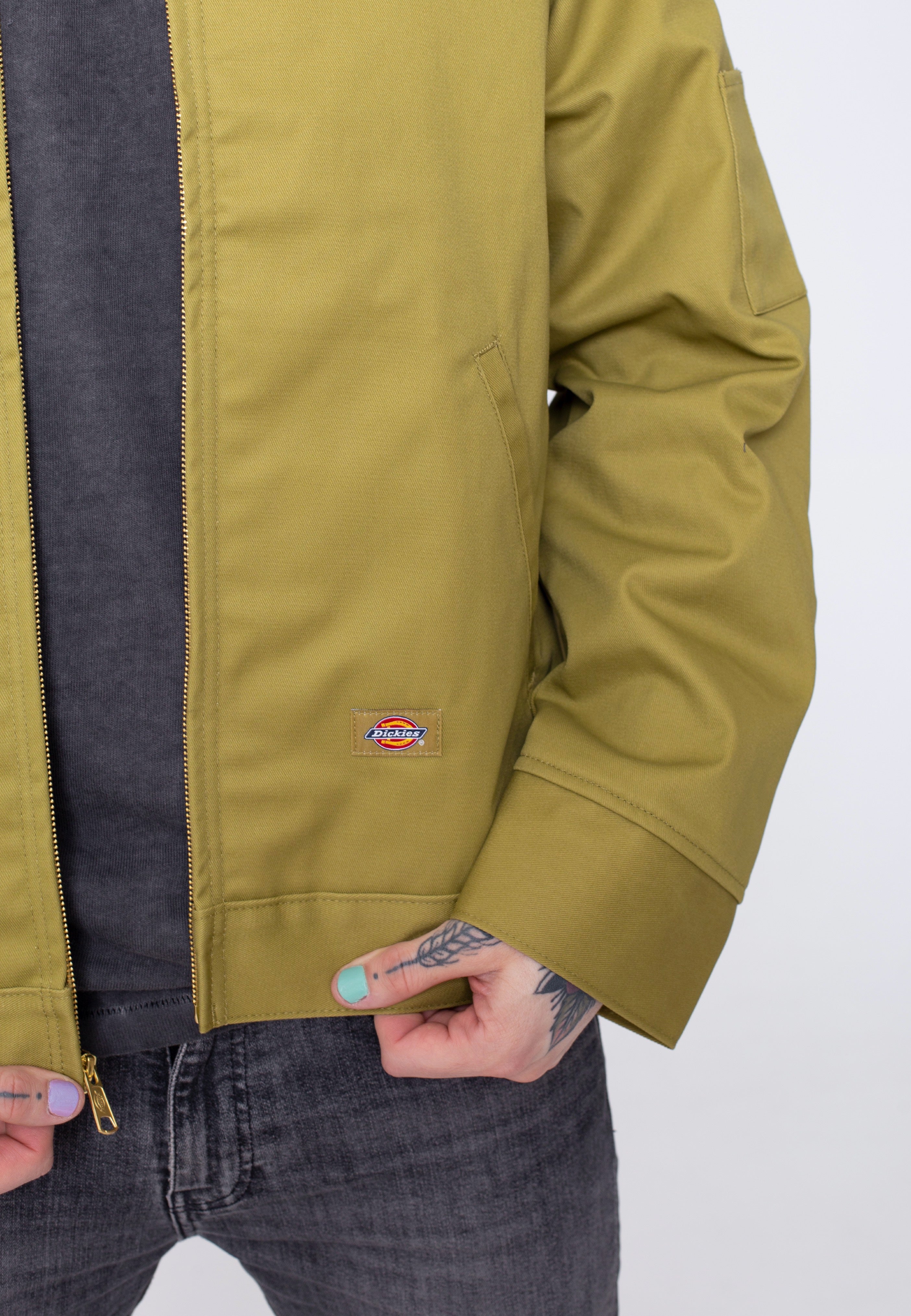 Dickies - Lined Eisenhower Rec Green Moss - Jacket | Men-Image