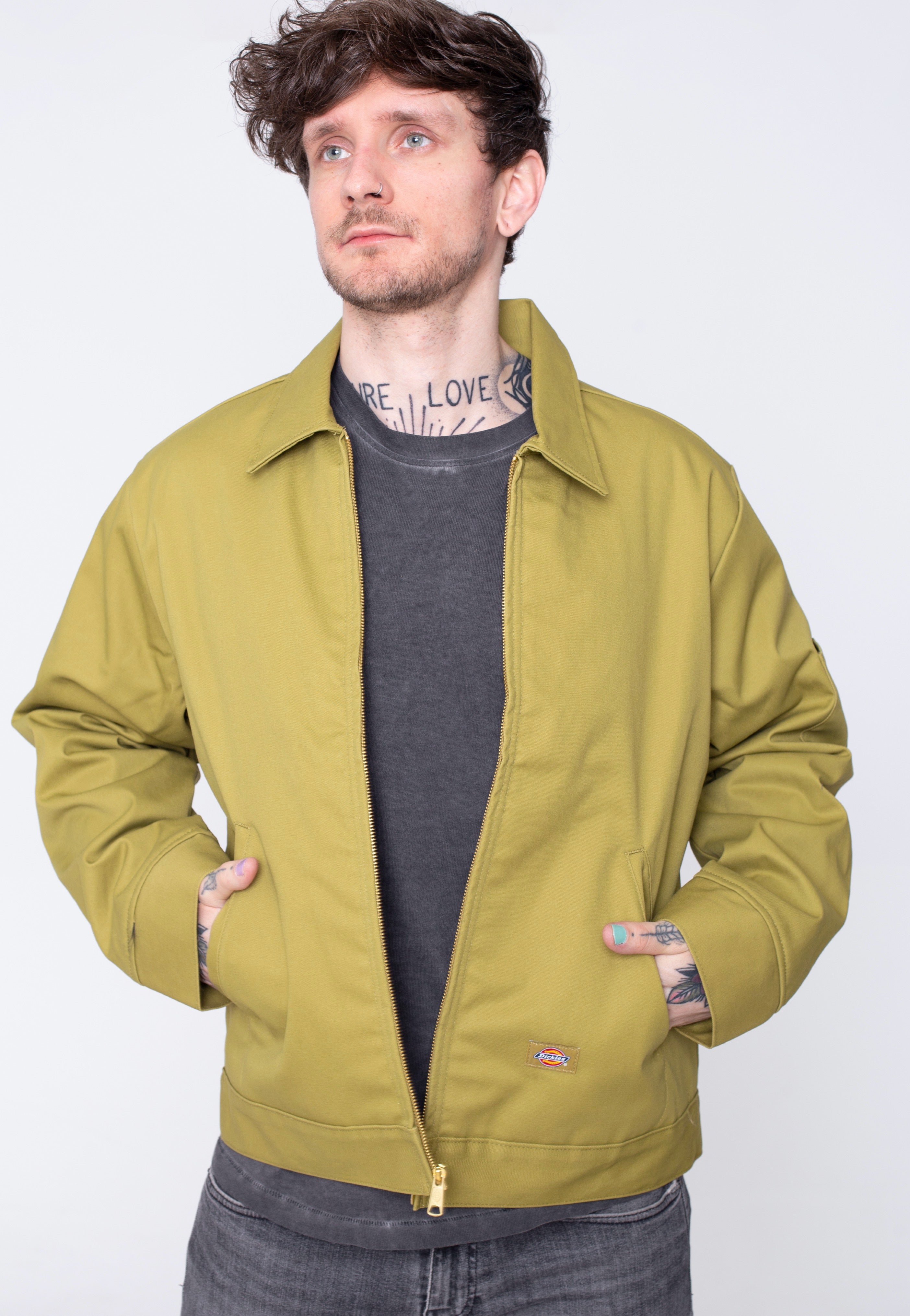 Dickies - Lined Eisenhower Rec Green Moss - Jacket | Men-Image