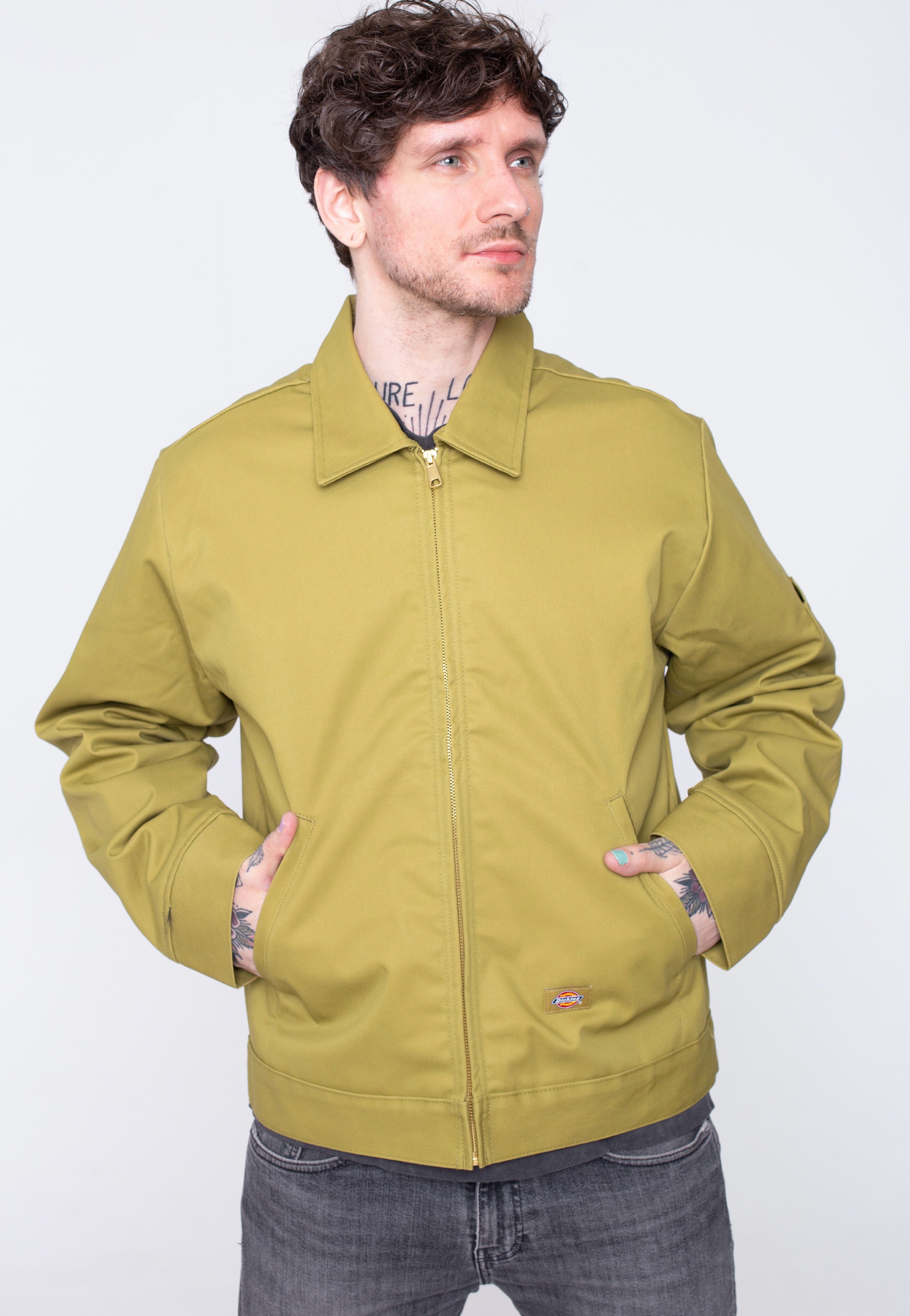 Dickies - Lined Eisenhower Rec Green Moss - Jacket | Men-Image