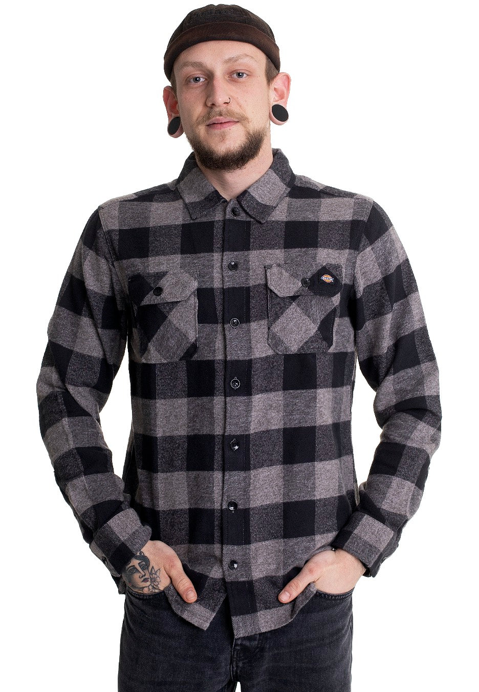 Dickies - New Sacramento Grey Melange - Shirt | Men-Image