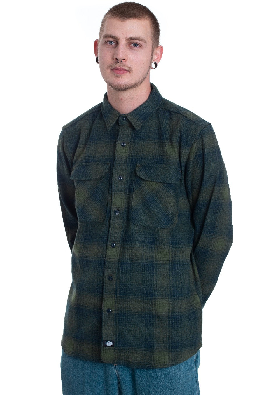 Dickies - Plesent Hill Army Green - Shirt | Men-Image