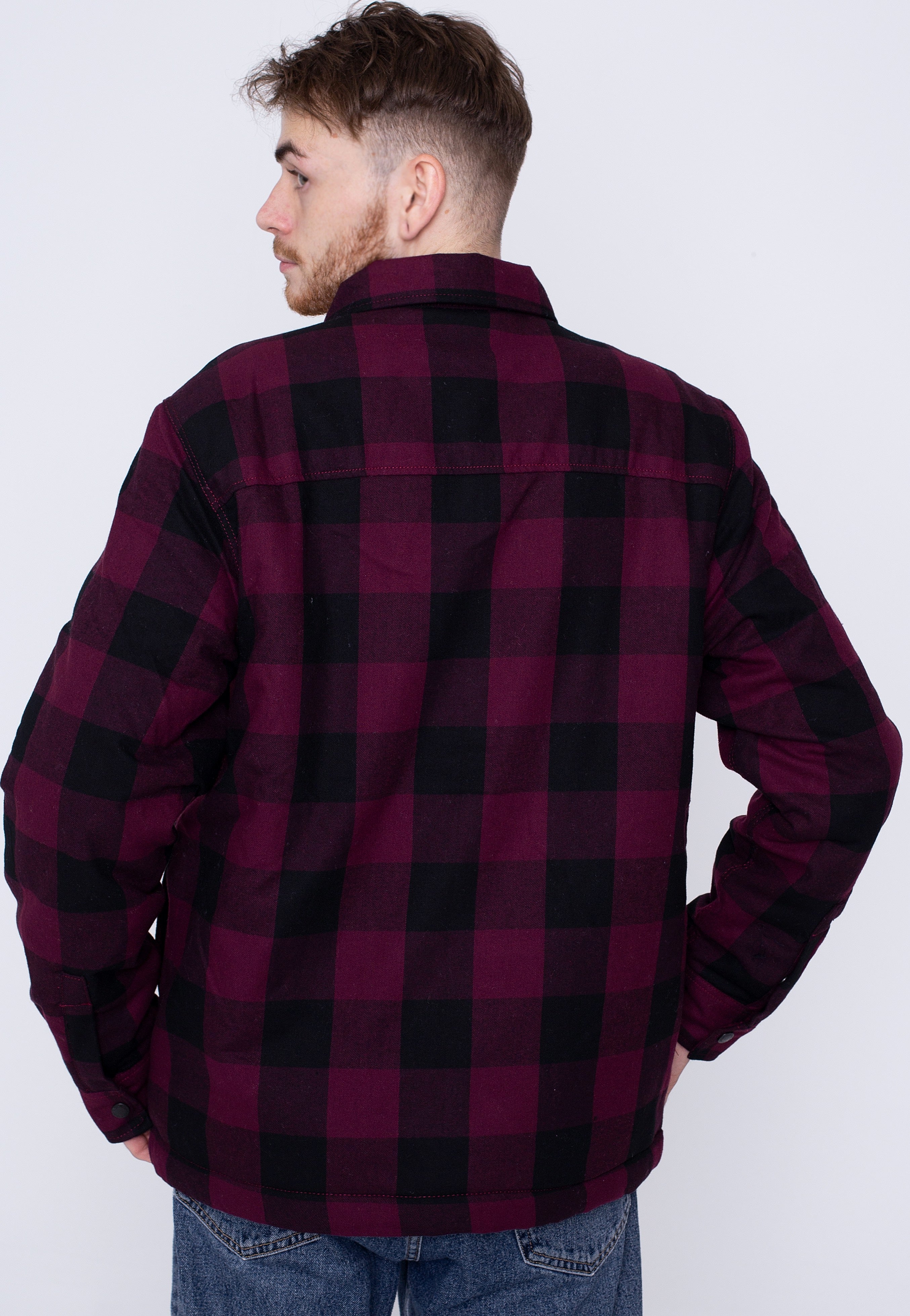 Dickies - Sherpa Lined Sacramento Maroon - Shirt | Men-Image