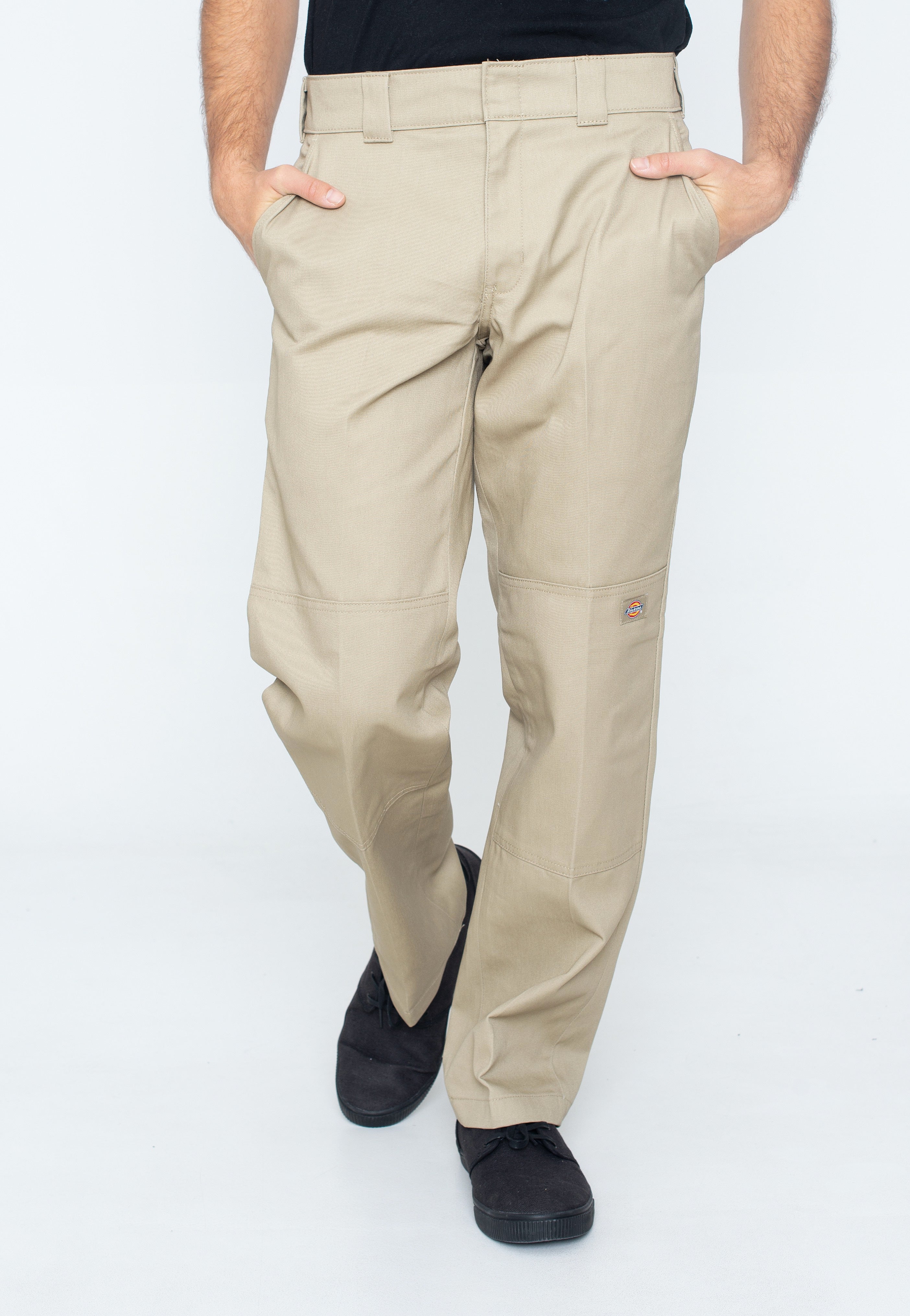 Dickies - Slim Straight Double Knee Khaki - Pants | Men-Image