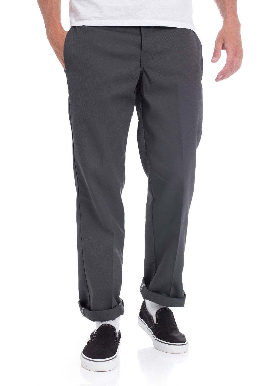 Dickies - Slim Straight Work 873 Charcoal - Pants | Men-Image