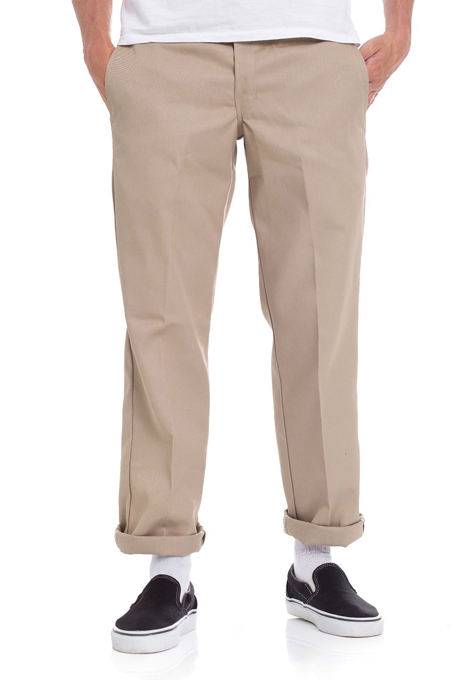 Dickies - Slim Straight Work 873 Khaki - Pants | Men-Image