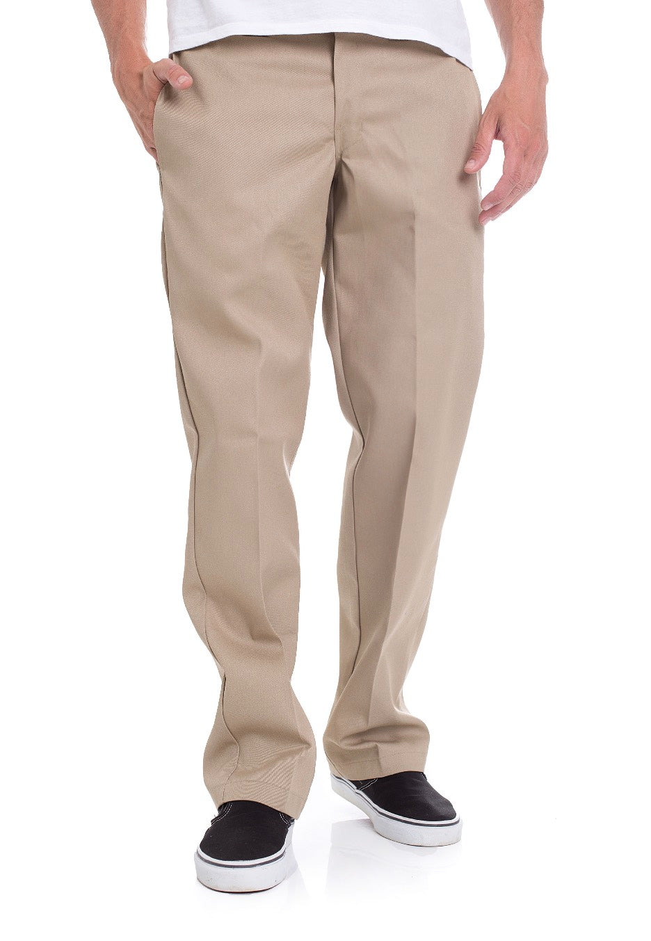 Dickies - Slim Straight Work 873 Khaki - Pants | Men-Image