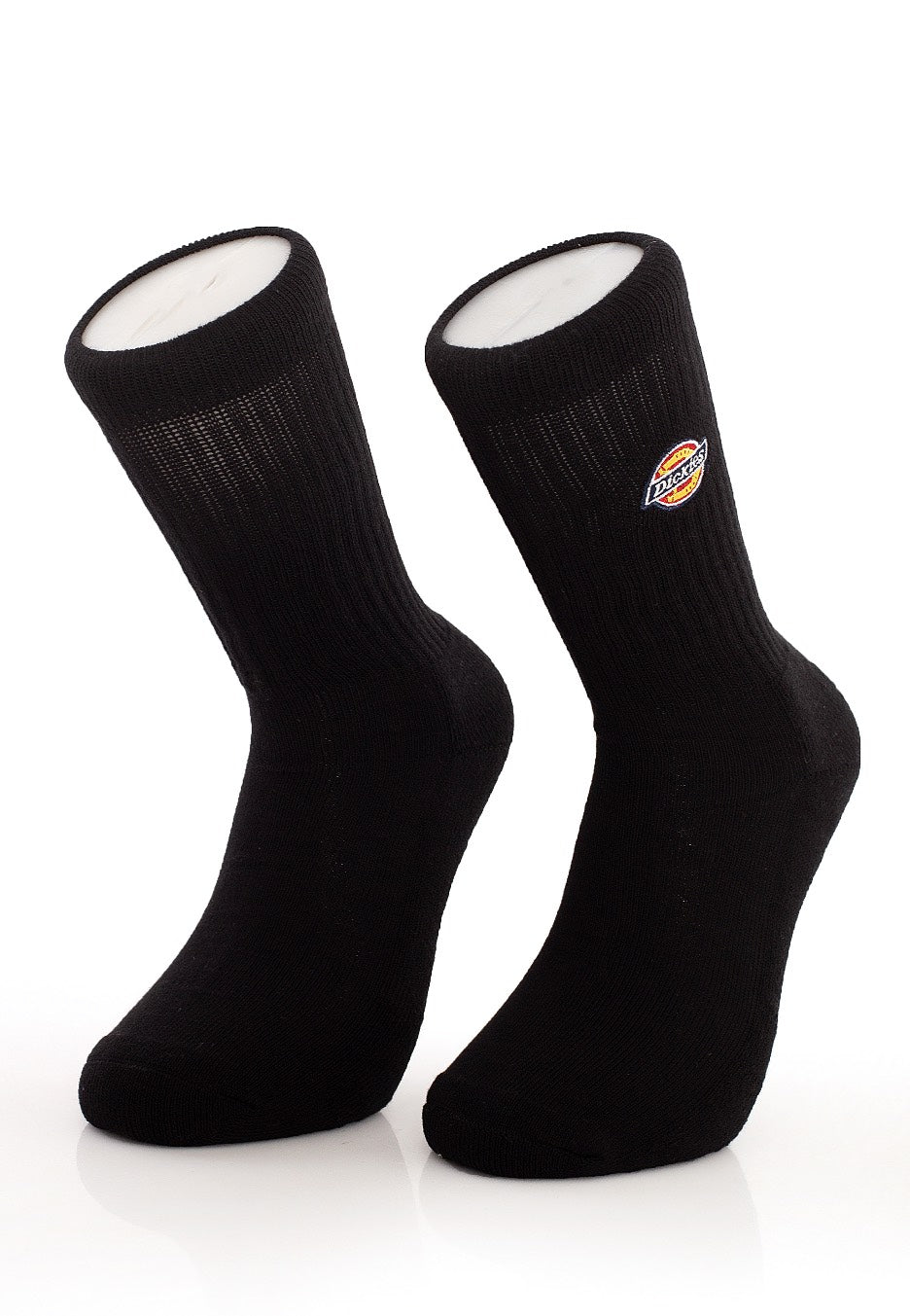 Dickies - Valley Grove Pack of 3 Embroided Black - Socks | Neutral-Image