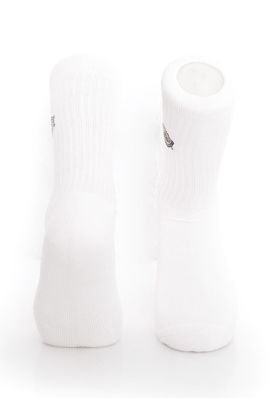 Dickies - Valley Grove Pack of 3 Embroided White - Socks | Neutral-Image