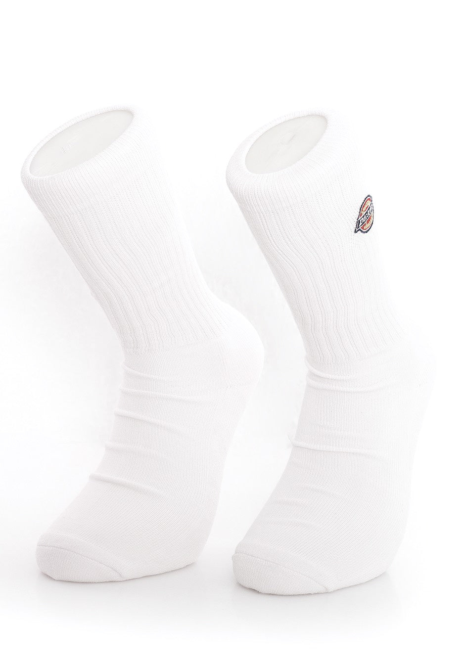 Dickies - Valley Grove Pack of 3 Embroided White - Socks | Neutral-Image