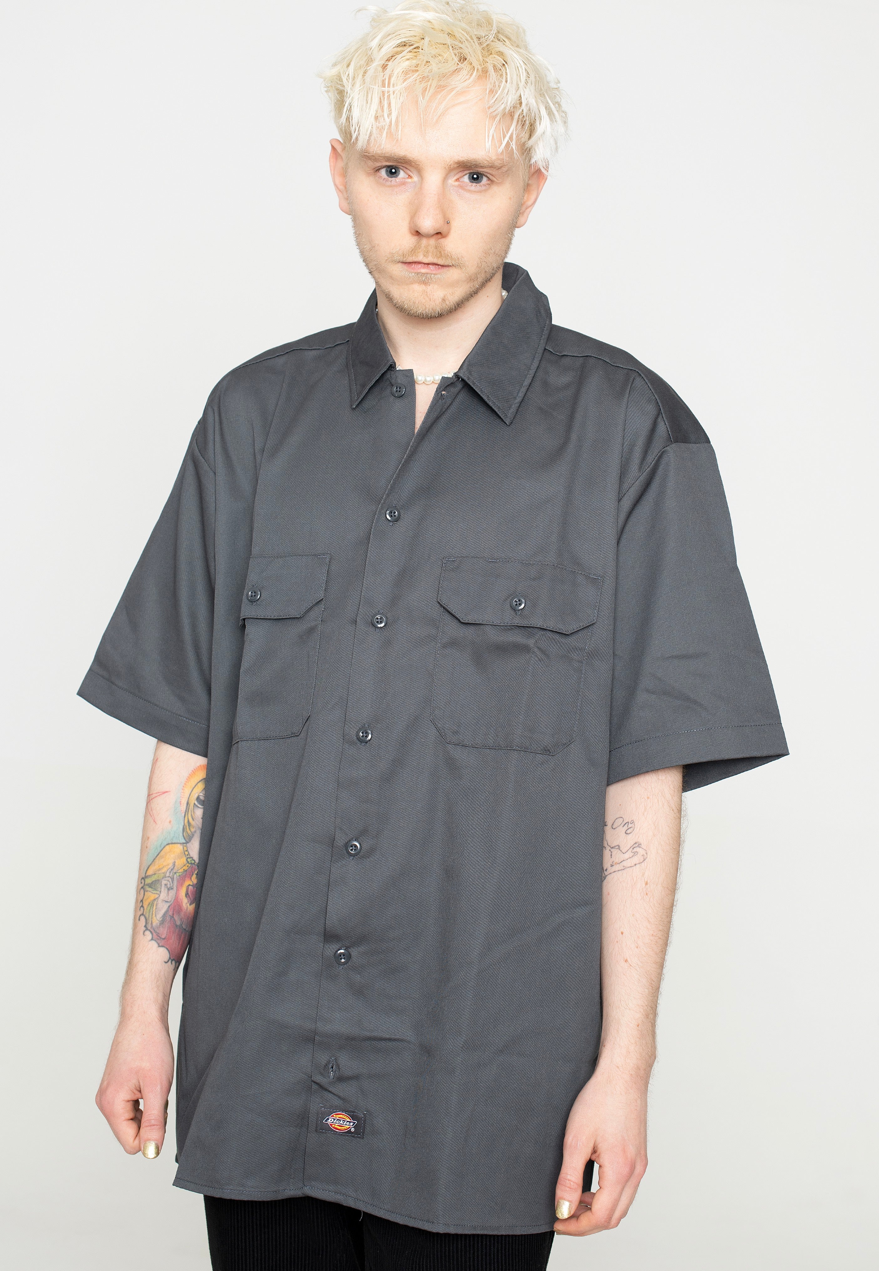 Dickies - Work Rec Charcoal Grey - Shirt | Men-Image