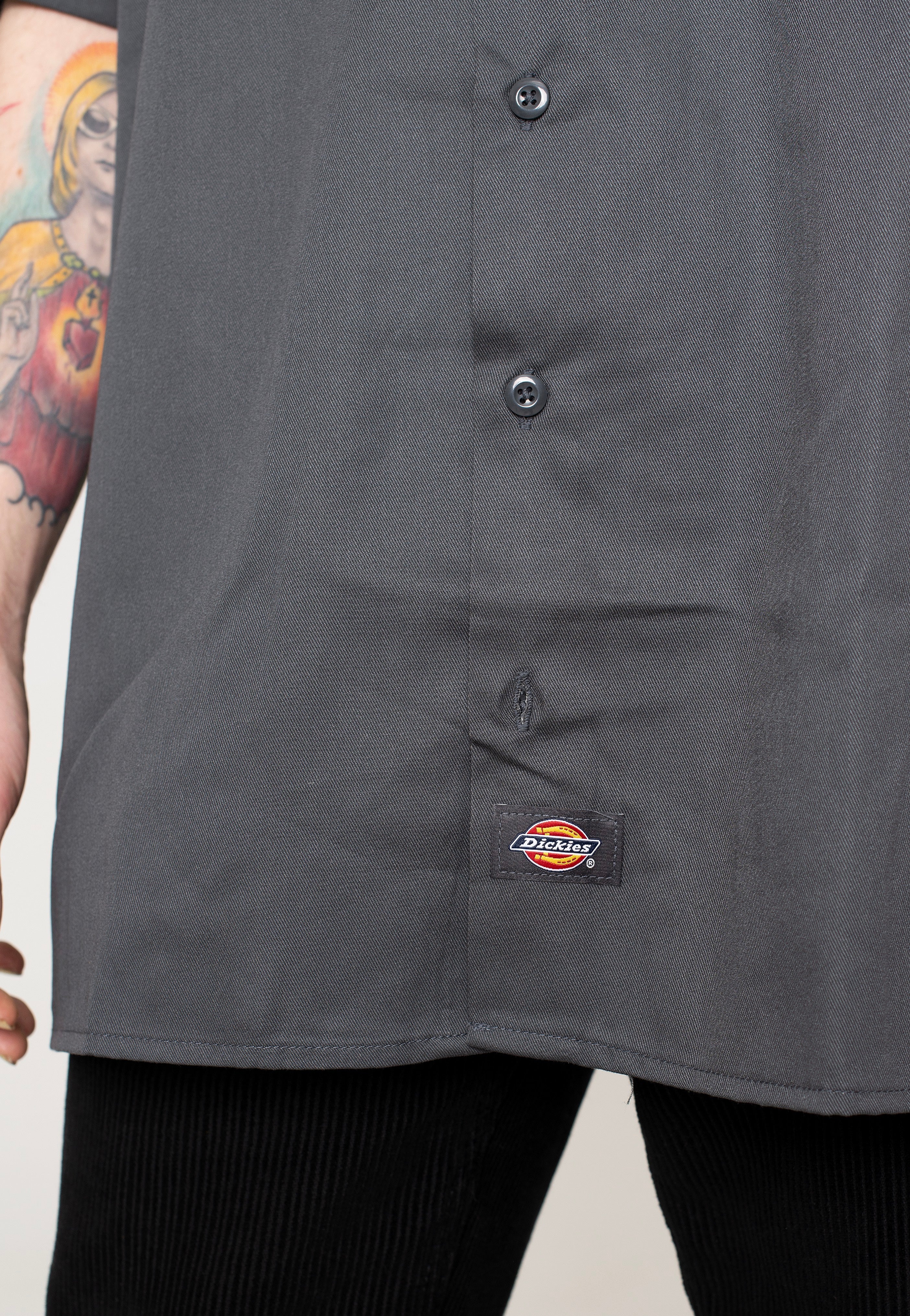 Dickies - Work Rec Charcoal Grey - Shirt | Men-Image