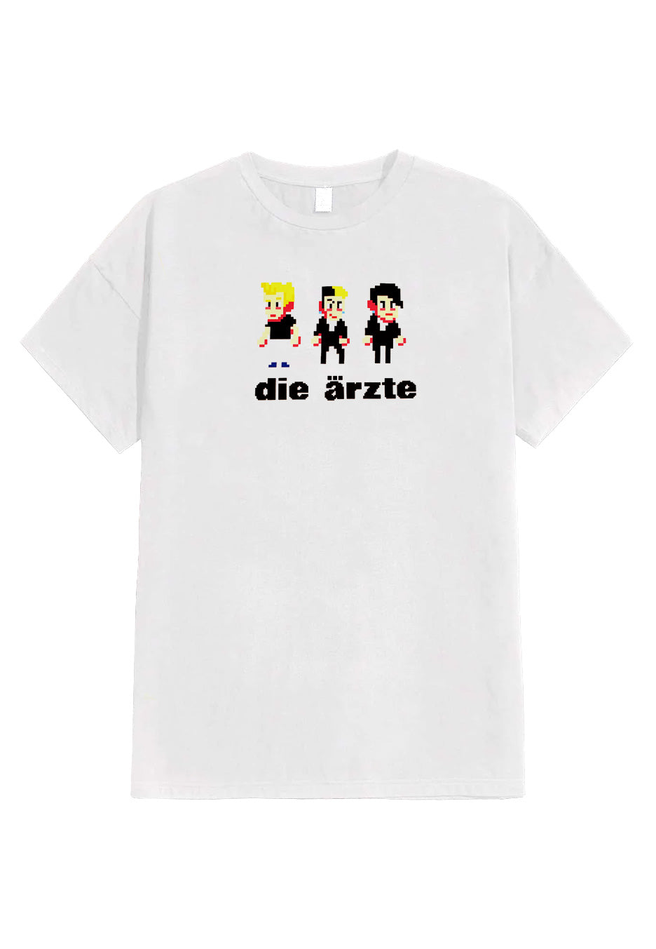 Die Ärzte - Pixel White - T-Shirt | Neutral-Image