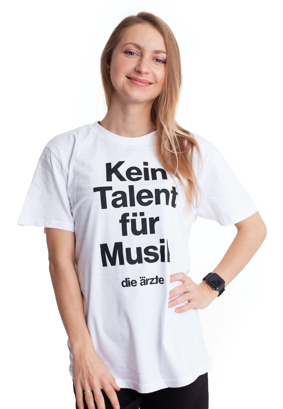 Die Ärzte - Kein Talent Für Musik White - T-Shirt | Women-Image