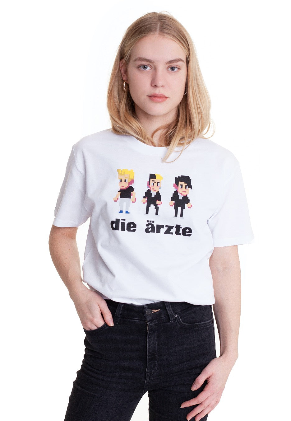 Die Ärzte - Pixel White - T-Shirt | Women-Image