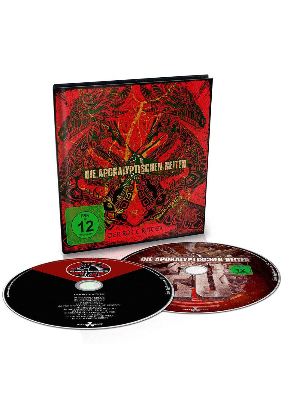 Die Apokalyptischen Reiter - Der Rote Reiter Digibook - CD + Blu Ray | Neutral-Image