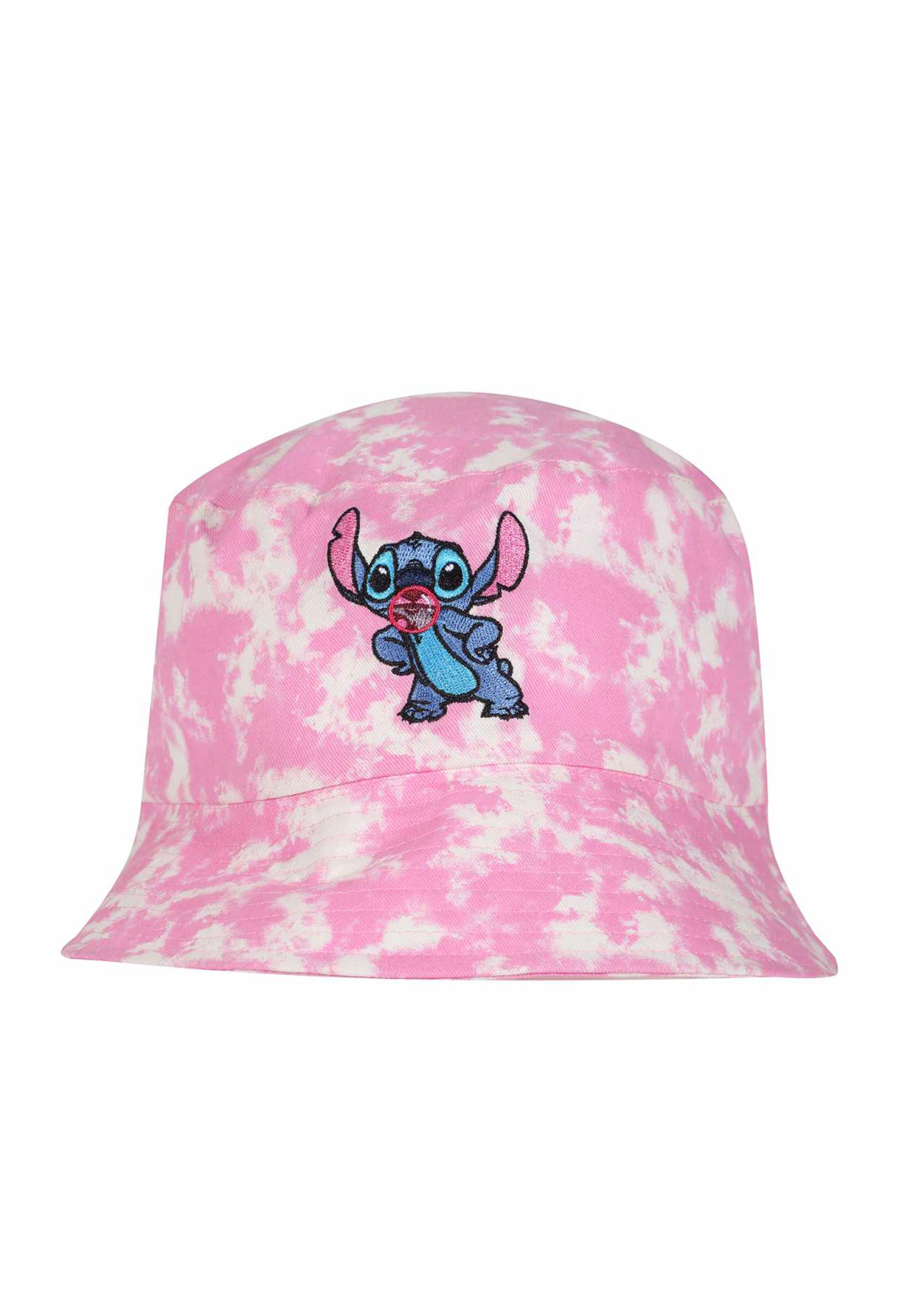 Lilo & Stitch - Stitch Face Pink Tie Dye - Bucket Hat | Neutral-Image