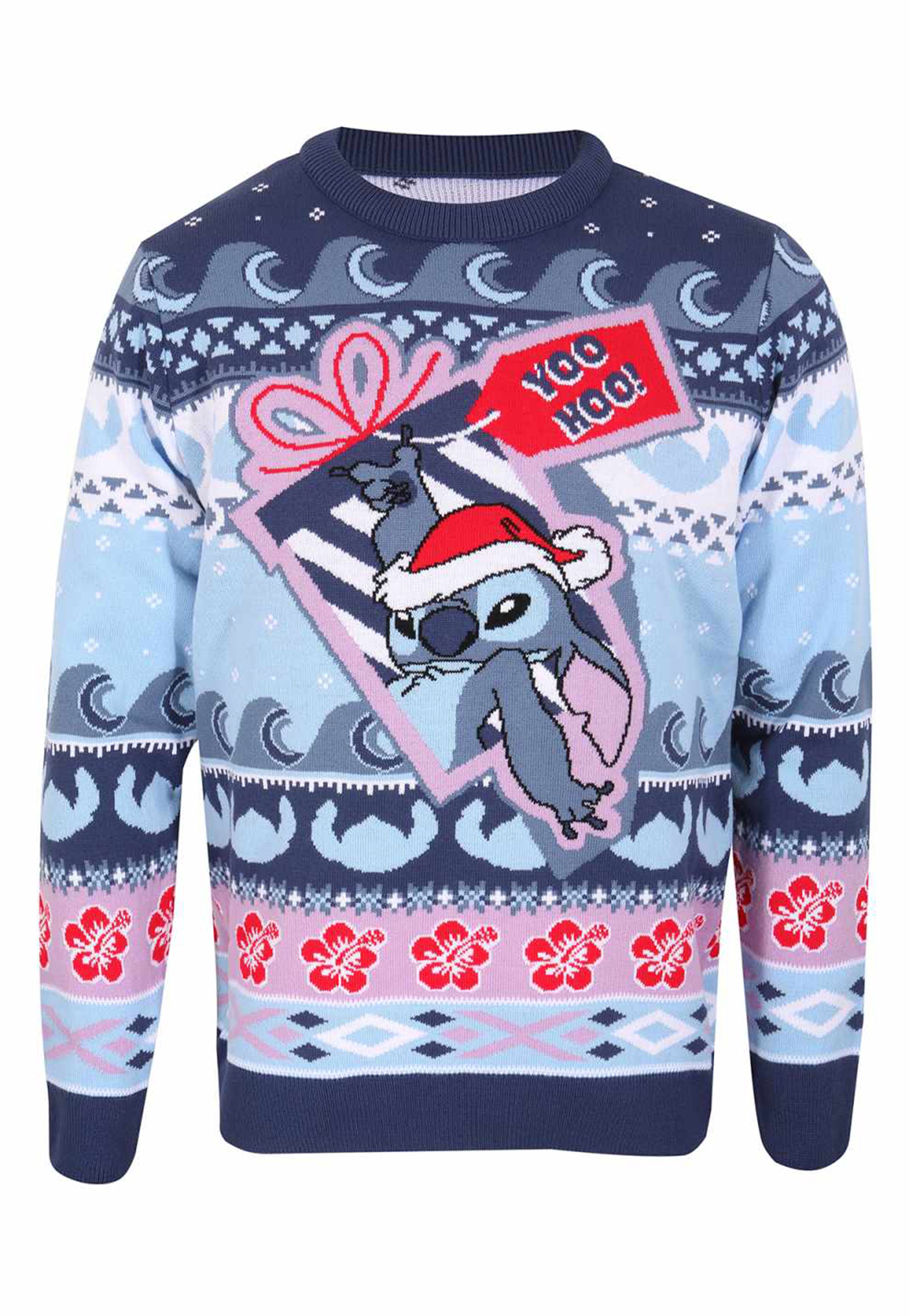 Lilo & Stitch - Yoo Hoo Xmas Knit - Pullover | Neutral-Image