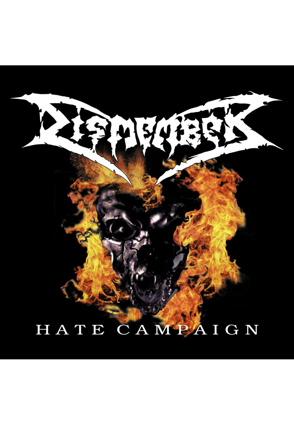 Dismember - Hate Campaign Transparent Orange/Black - Splattered Vinyl | Neutral-Image