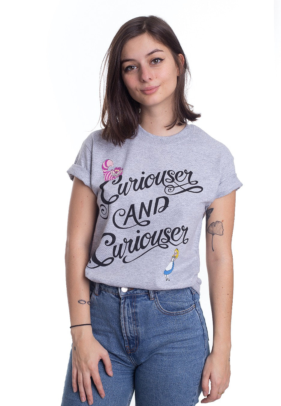 Alice In Wonderland - Curiouser & Curiouser - T-Shirt | Women-Image