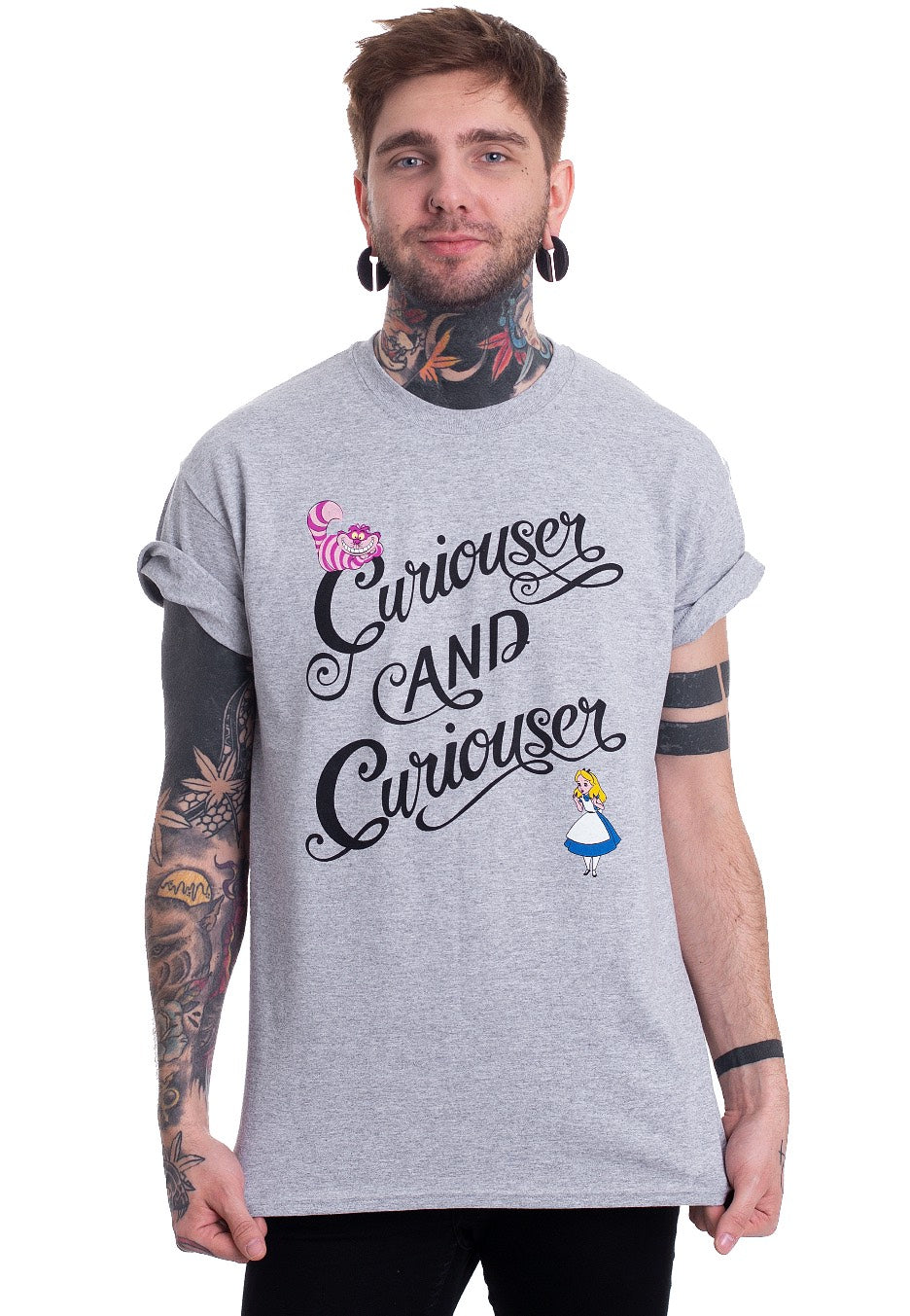 Alice In Wonderland - Curiouser & Curiouser - T-Shirt | Men-Image