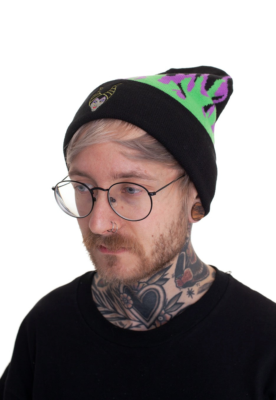 Disney - Maleficent Roll Up - Beanie | Neutral-Image