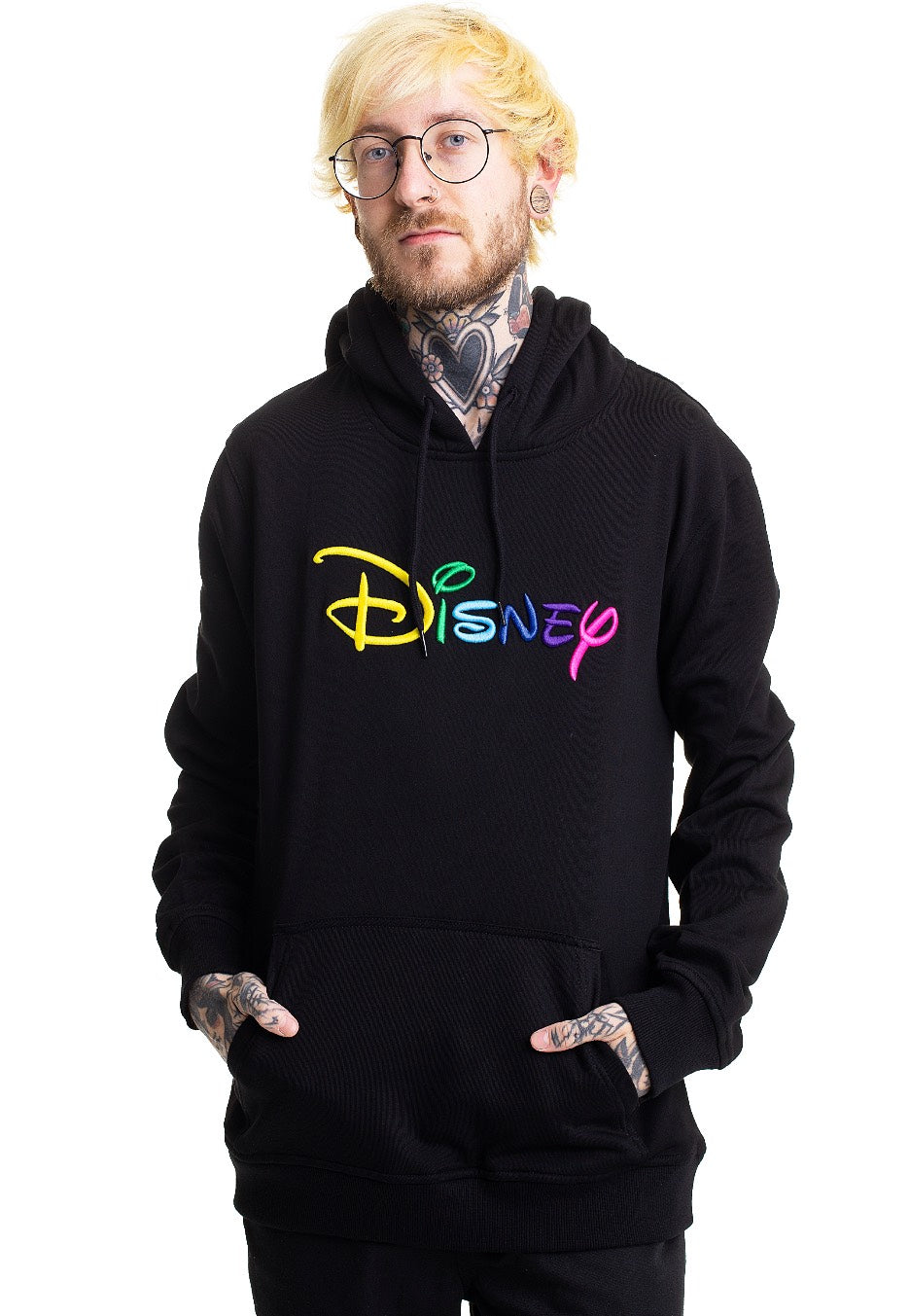 Disney - Rainbow Logo - Hoodie | Men-Image