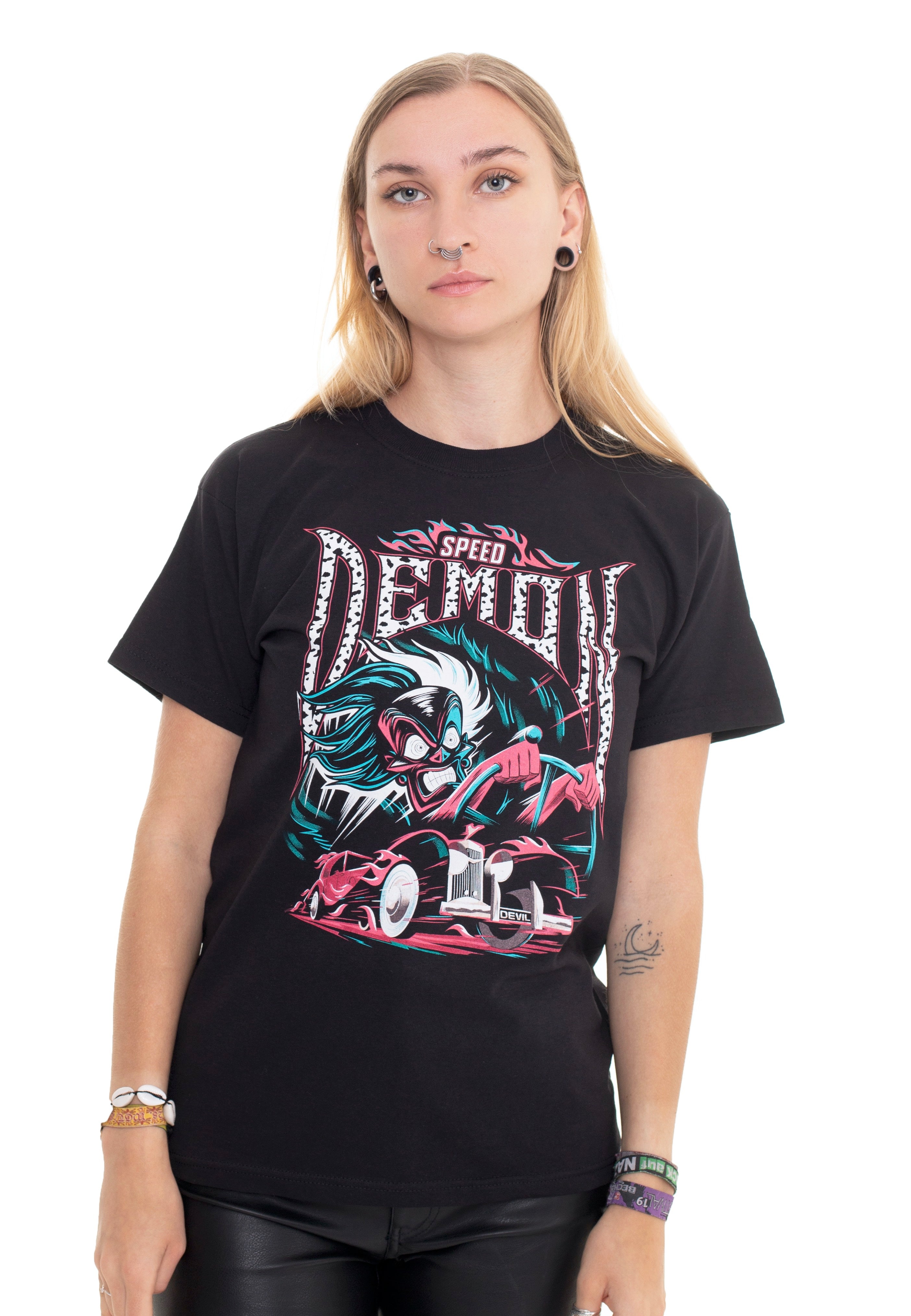 101 Dalmatians - Speed Demon (Cruella De Vil) - T-Shirt | Women-Image