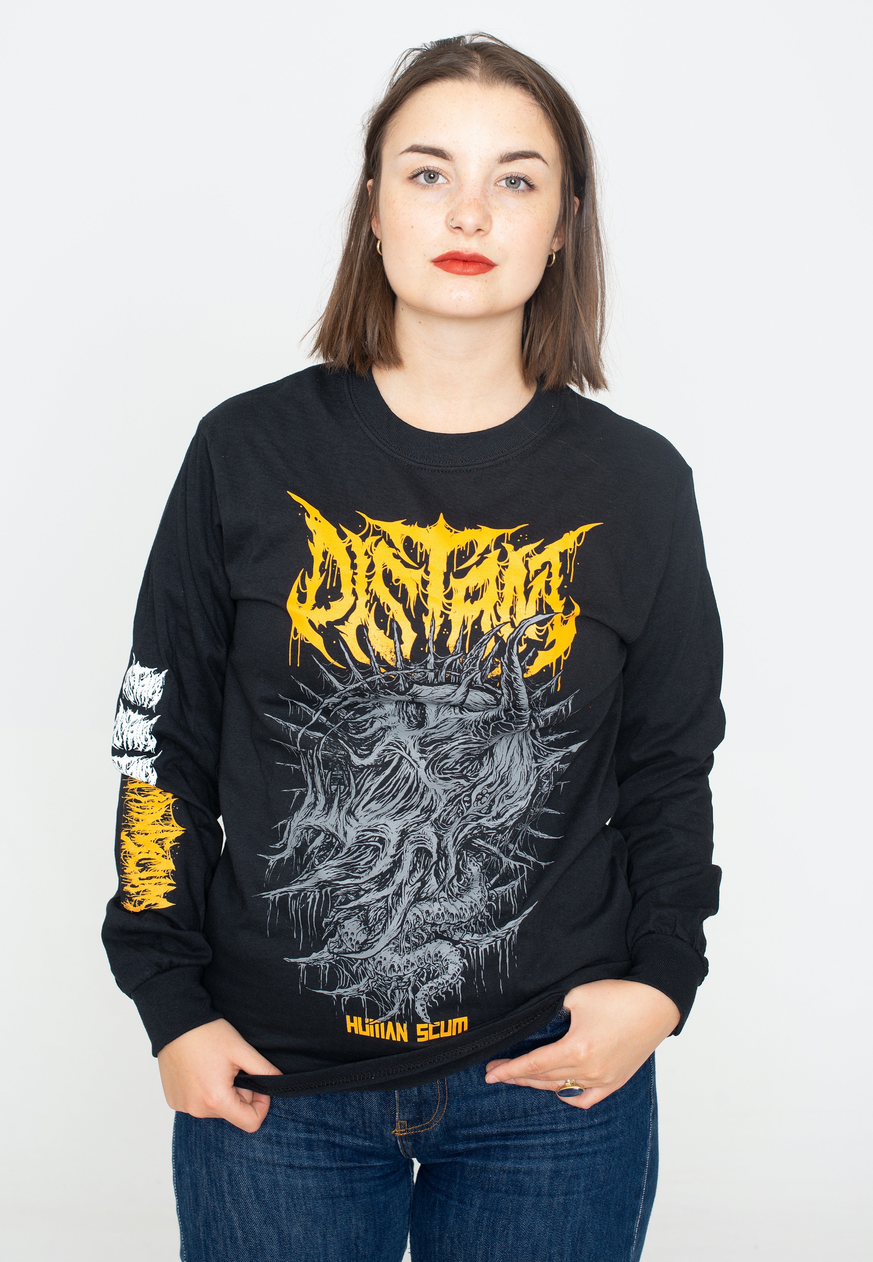 Distant - Human Scum - Longsleeve | Women-Image