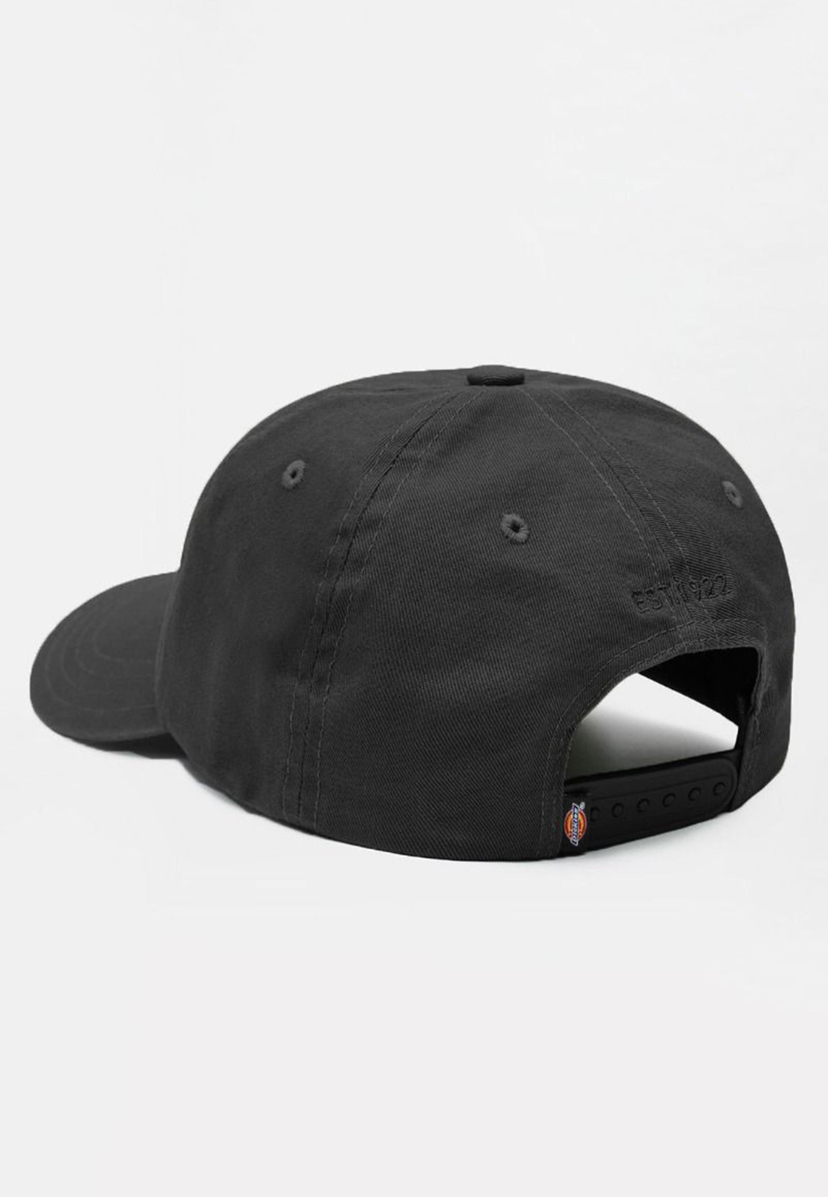 Dickies - 6 Panel Logo Black - Cap | Neutral-Image