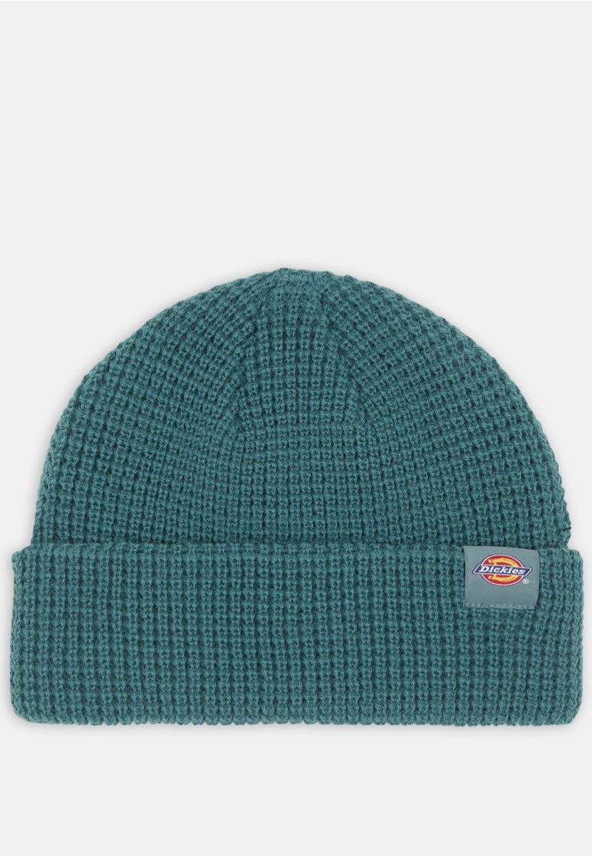 Dickies - Woodworth Waffle Lincoln Green - Beanie | Neutral-Image