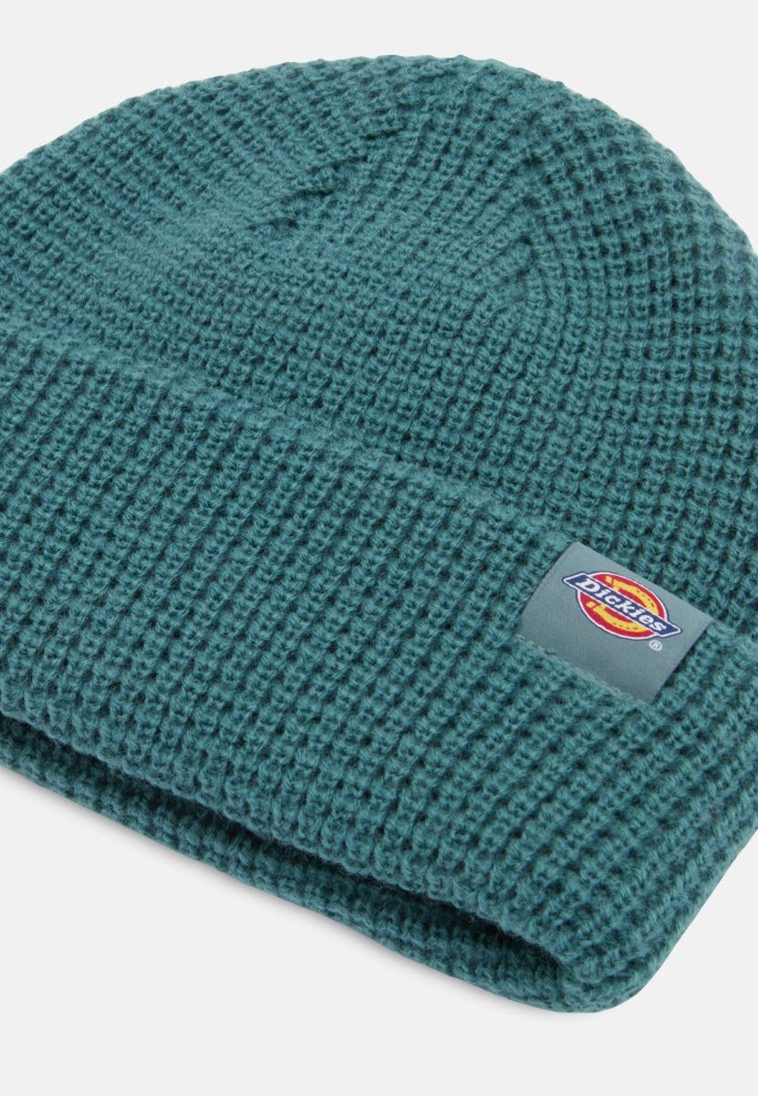 Dickies - Woodworth Waffle Lincoln Green - Beanie | Neutral-Image